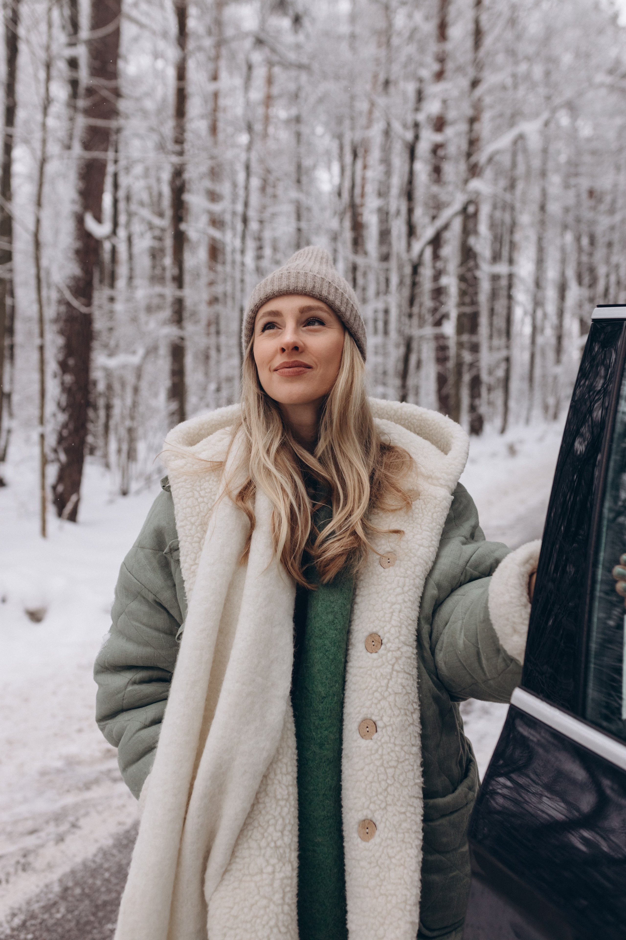 Зима. Лес. Семейный и индивидуальный фотограф в Москве Литинская Екатерина
