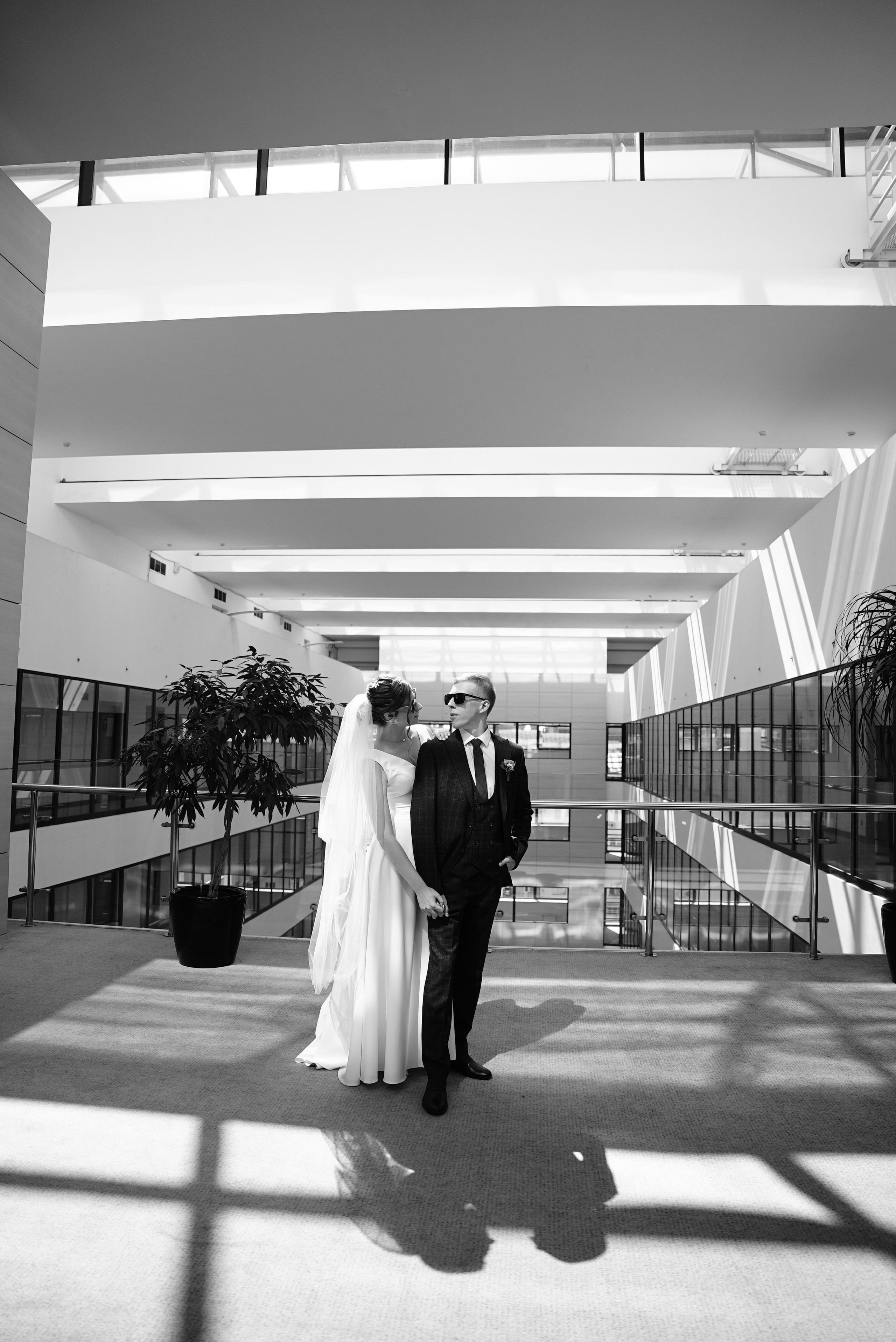 Иван и Виктория чб. Свадебный фотограф в Самаре Анна Ковалева