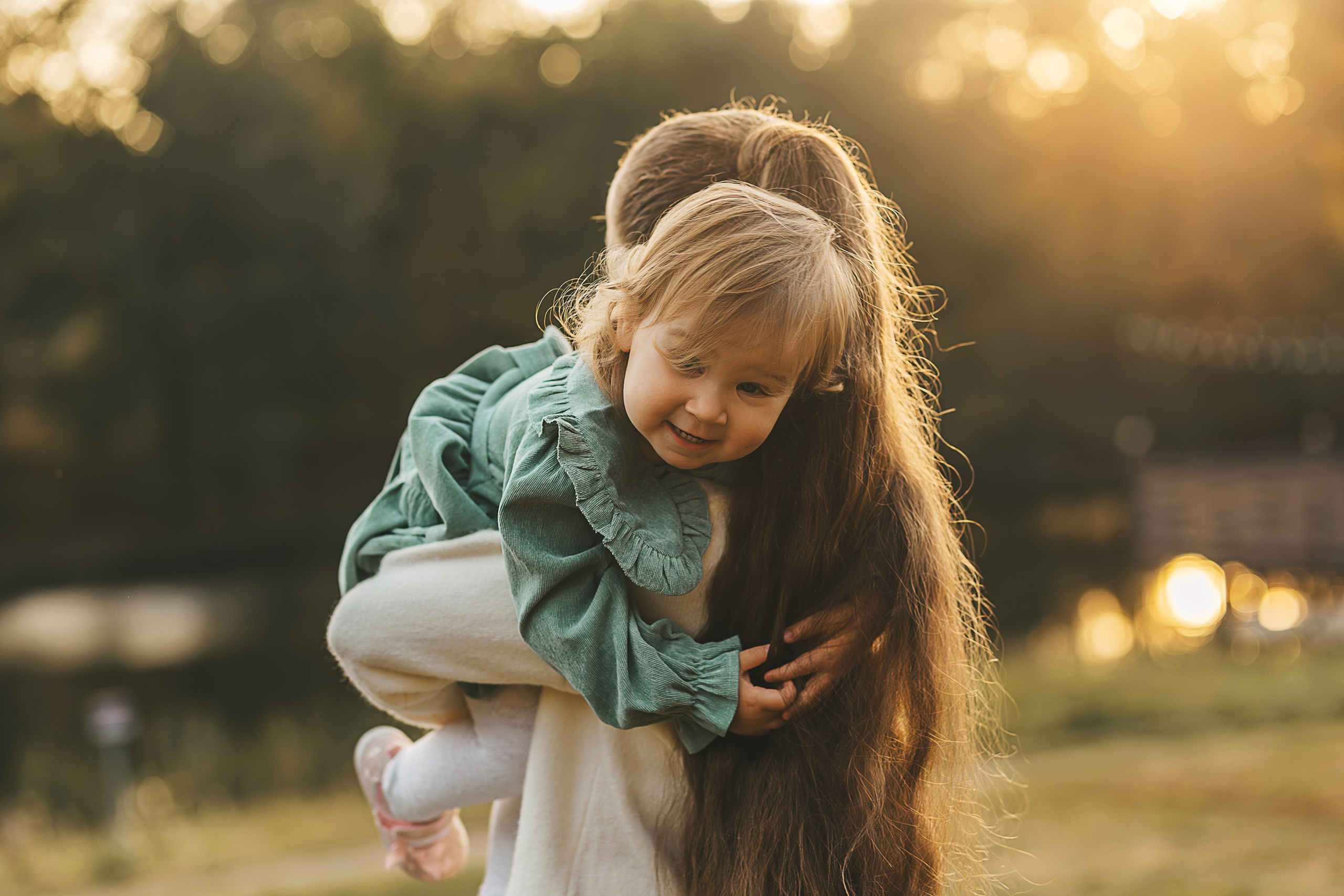 Осеняя Фотосессия мамы с дочками. Семейный и женский фотограф в Москве Надежда Воробьева