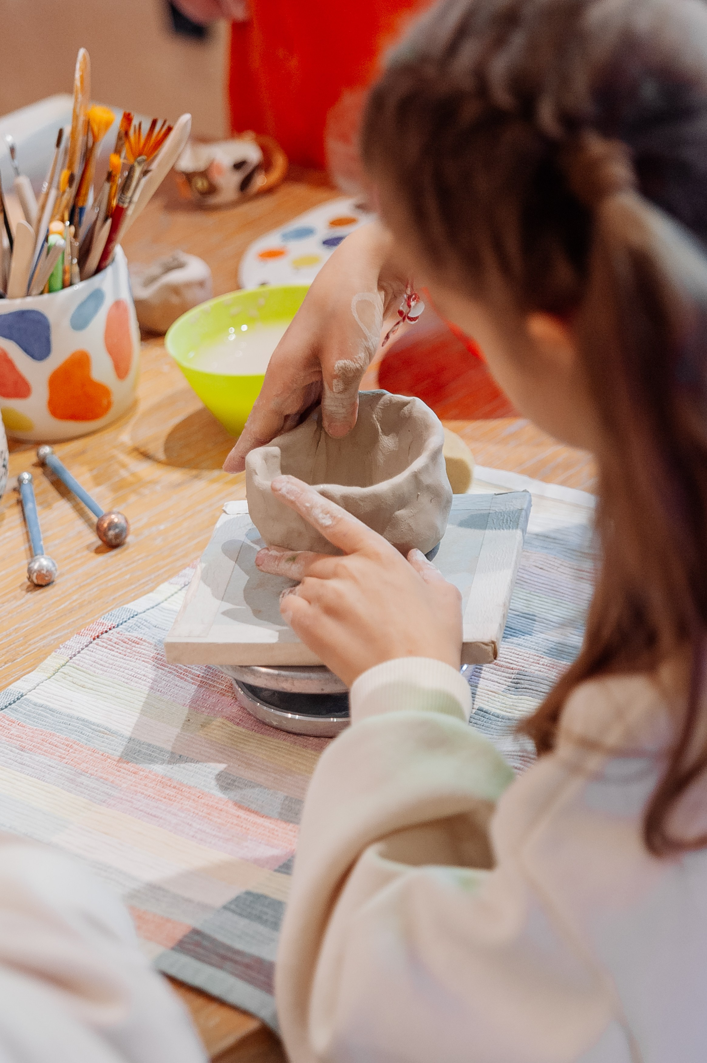 День в гончарной студии «Burning Clay». Свадебный и репортажный фотограф СПб