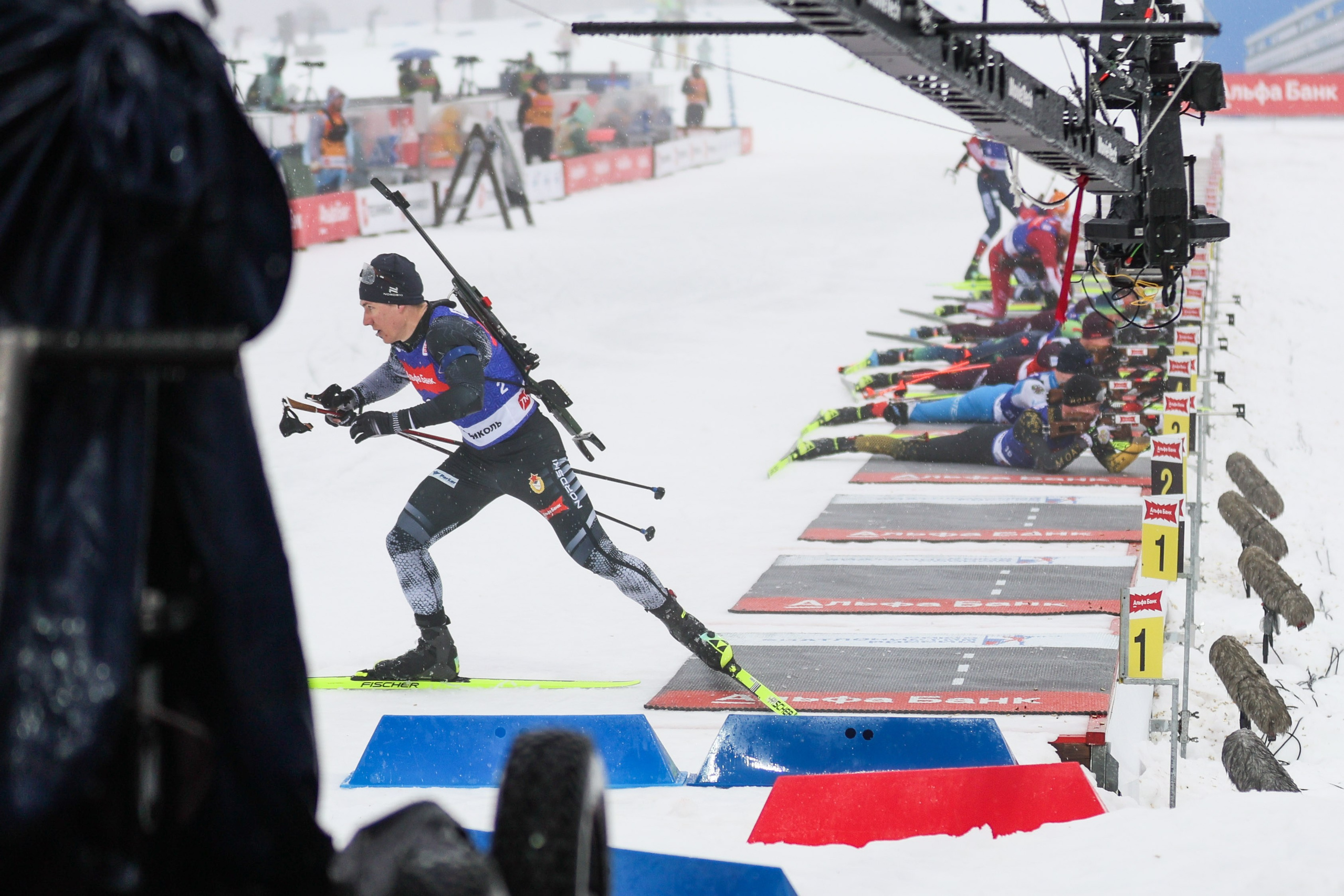 Масстарт Мужчины Биатлон