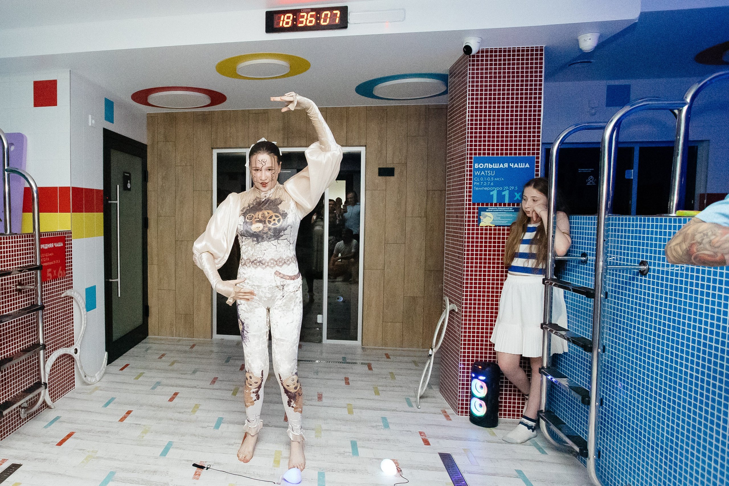 Открытие бассейна. Фотограф в Иркутске