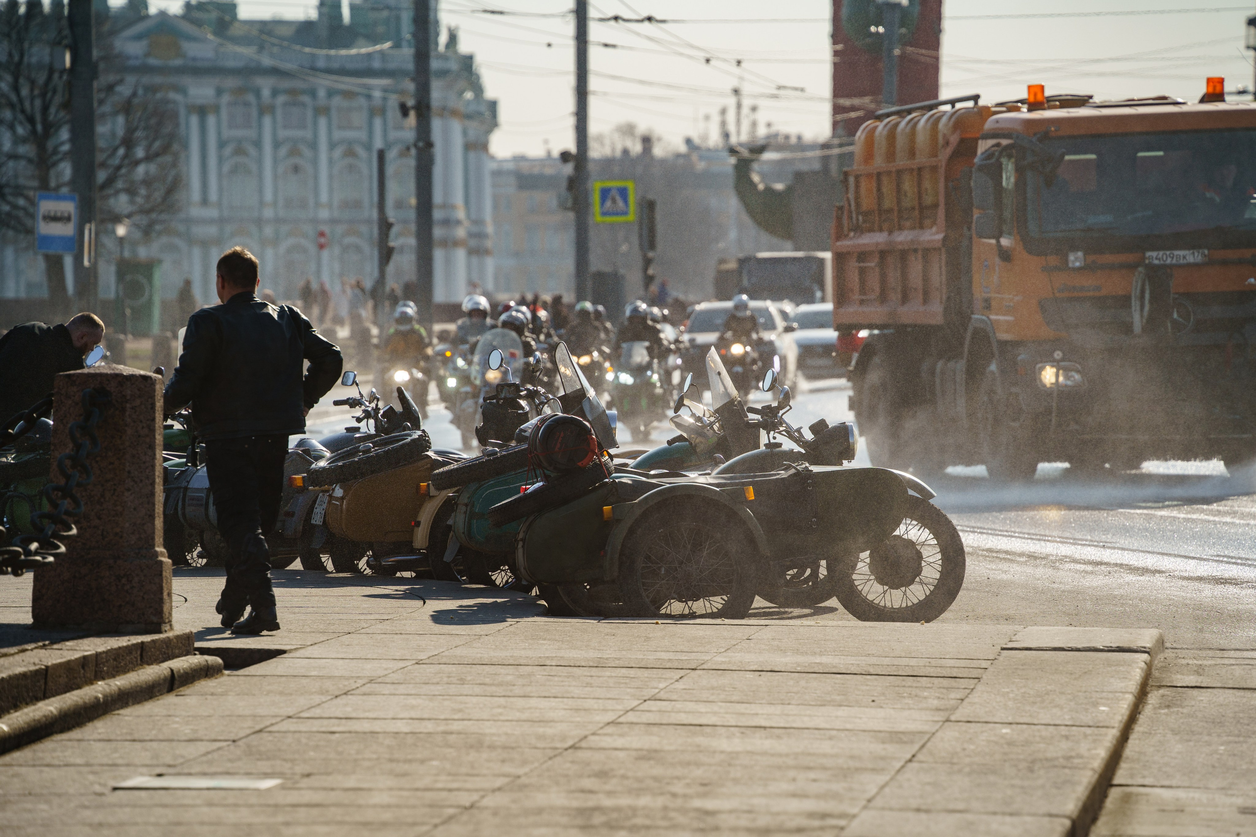 Прохват мотоклуба Norman Riders ч.1. Концертный и репортажный фотограф в Санкт-Петербурге Слава Пахомов