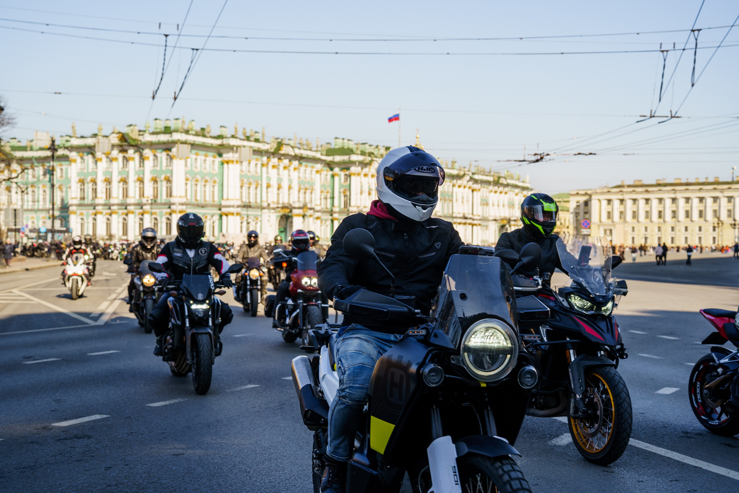 Прохват мотоклуба Norman Riders ч.1. Концертный и репортажный фотограф в Санкт-Петербурге Слава Пахомов