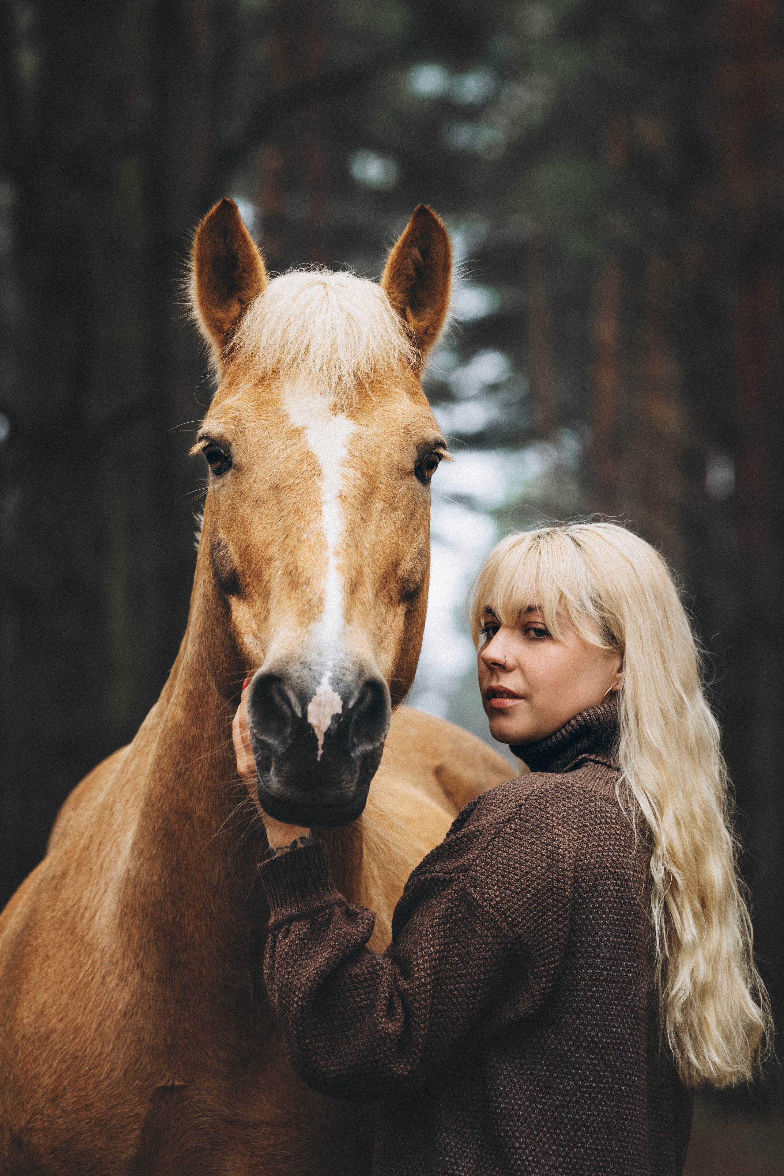 Настя и Люся. Фотограф анималист Осипчикова Мария