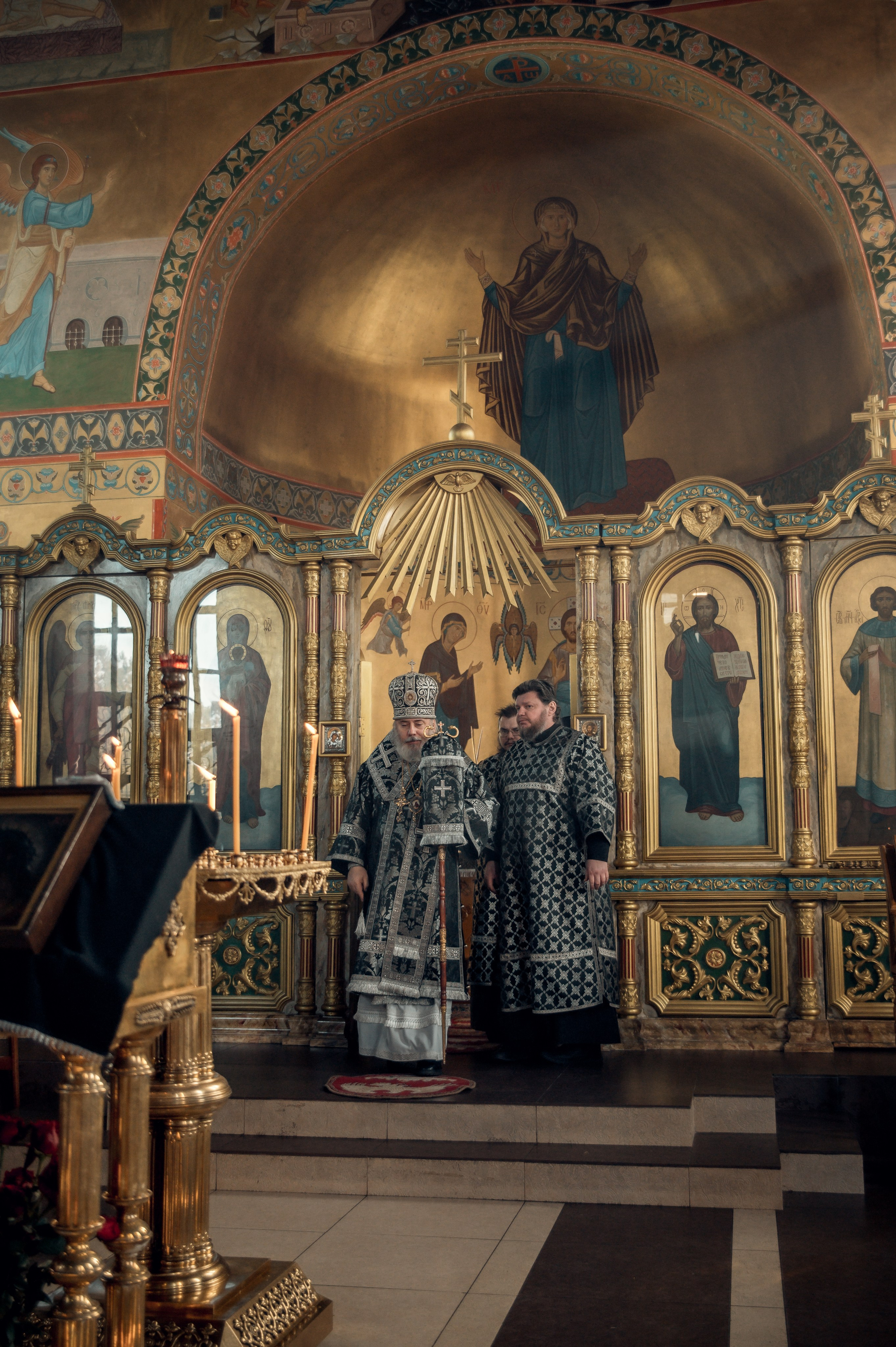 Преждеосвящение Даров. Храм Серафима Саровского. Церковный, семейный и репортажный фотограф Волгоград, Волжский