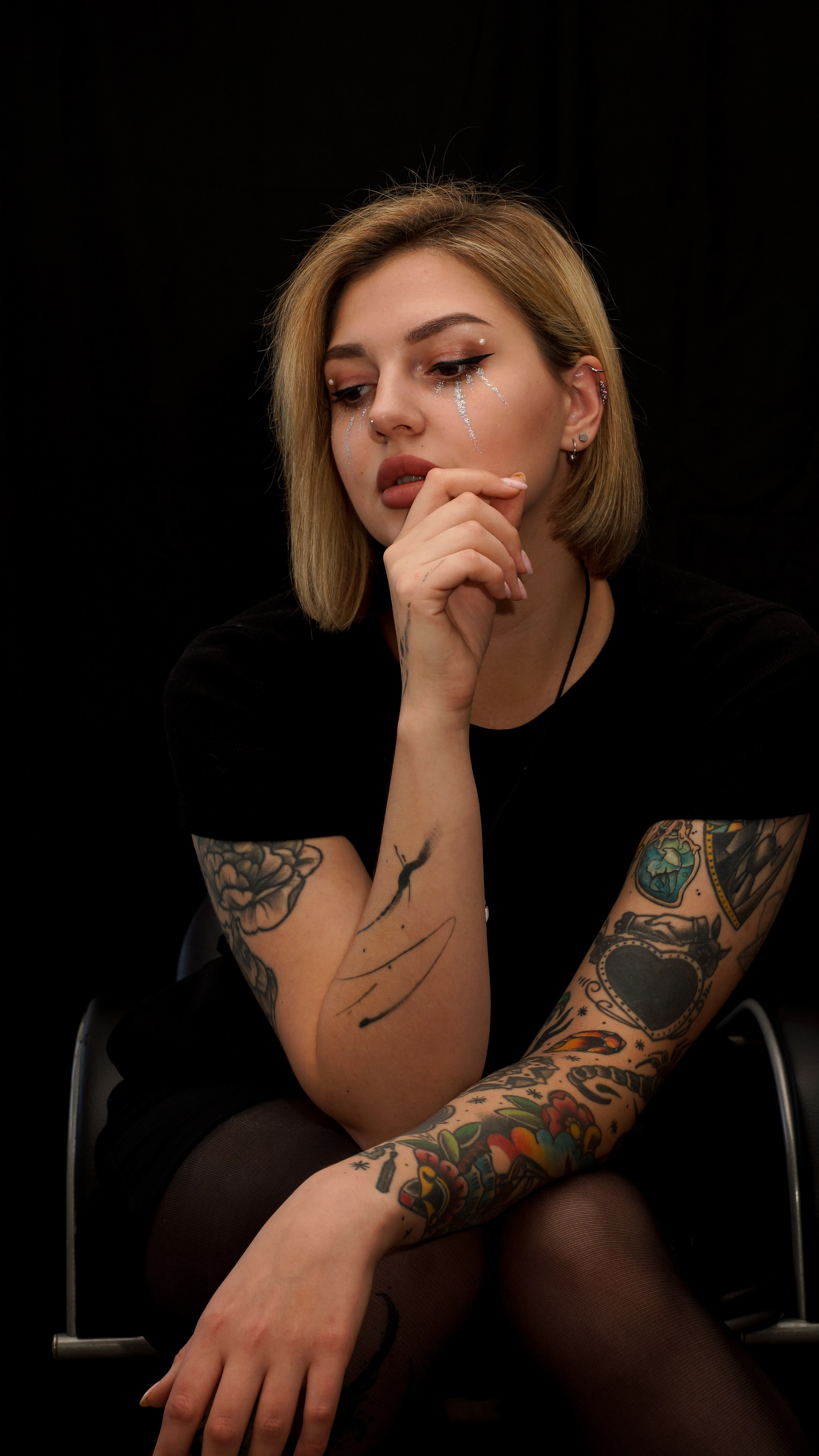 Хеллуин в тату студии. Женский фотограф Омск, Екатерина Петрова