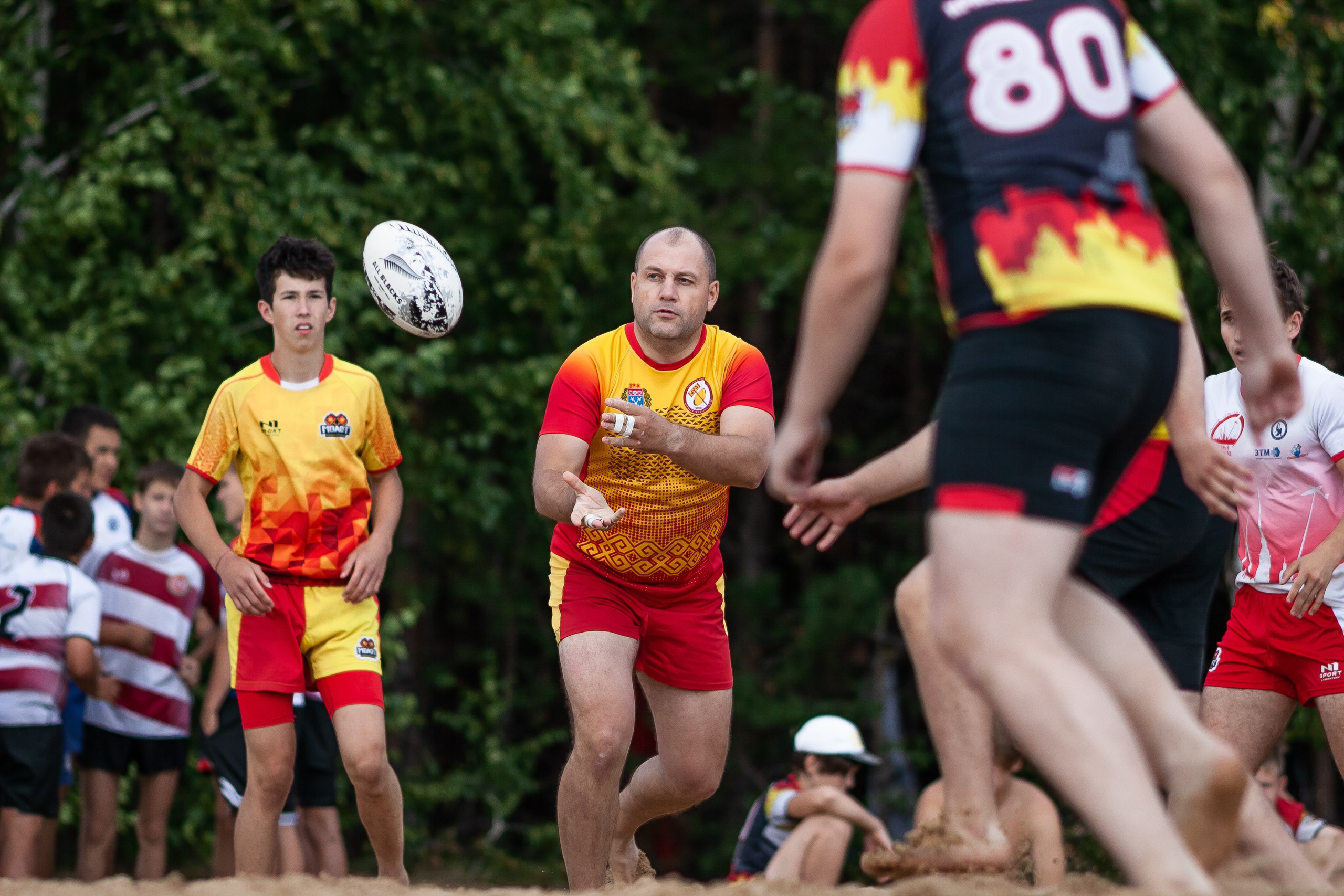 «Кубок «Молота» по пляжному Регби. Фотография