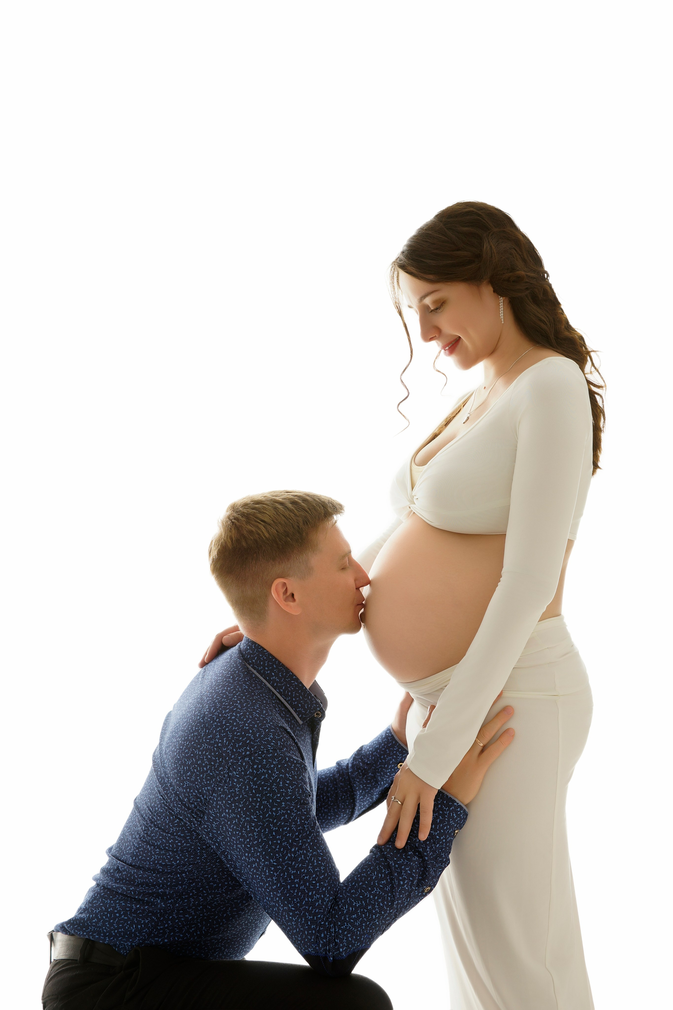 Съёмка беременности в моей фотостудии «НЕБО». Женский фотограф в Химках Алёна Ленёва