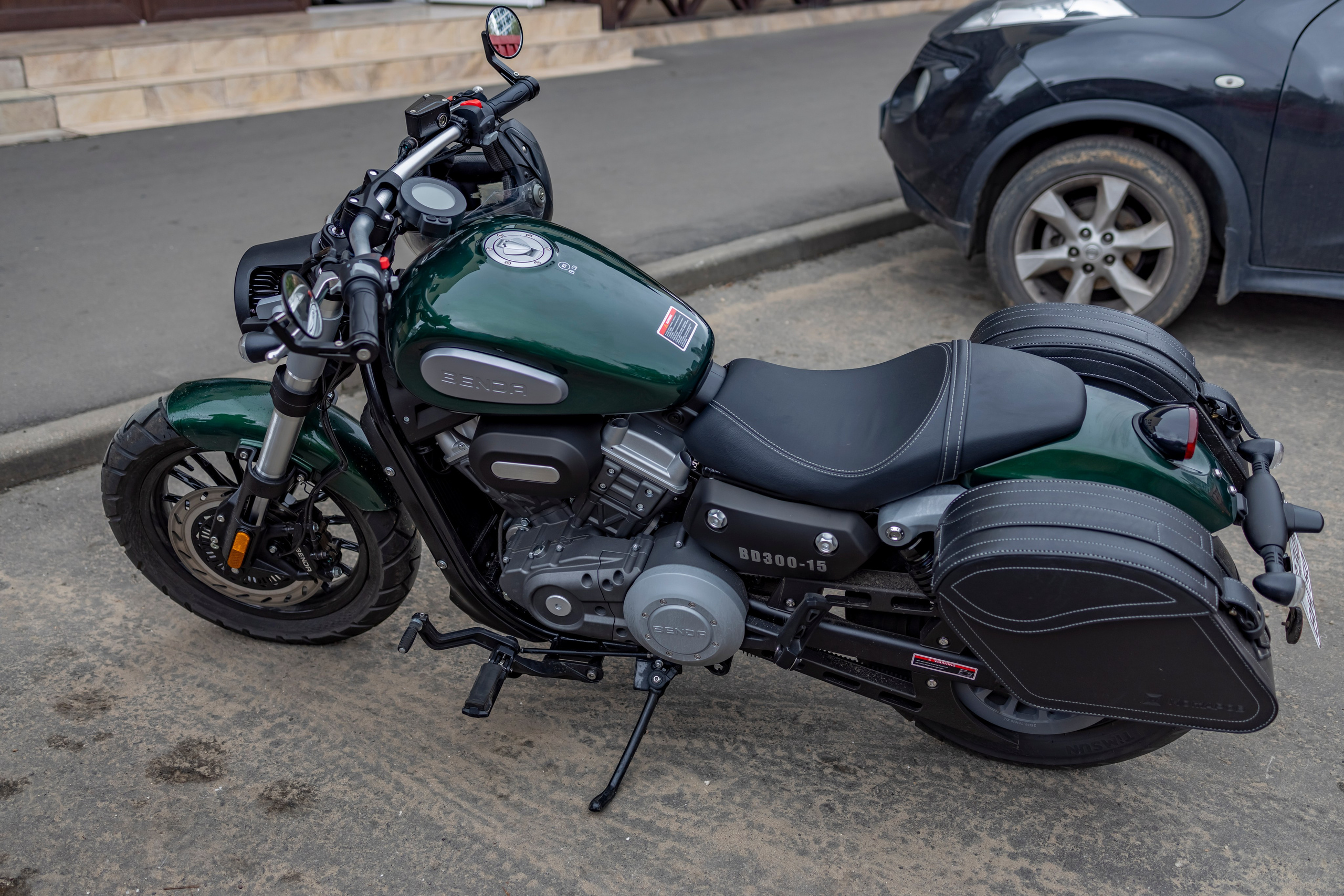 Съемка для журнала мотоцикл Benda Chinchilla. Репортажный, семейный и студийный фотограф в Москве Демин Алексей