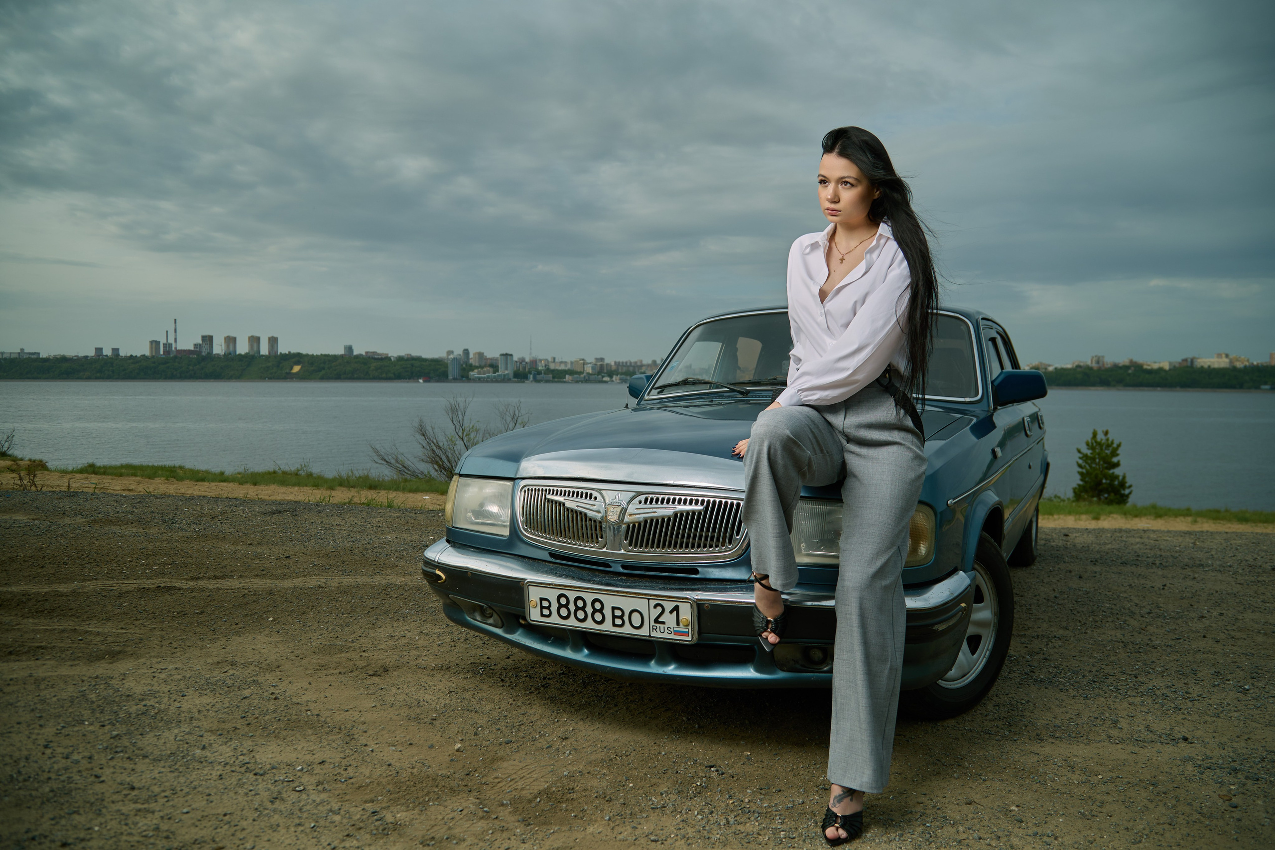 Фотосессия с автомобилем Волга ГАЗ 3110. Чувашия, Чебоксары, заволжье. Владимир Суздалов (ProMaXe)