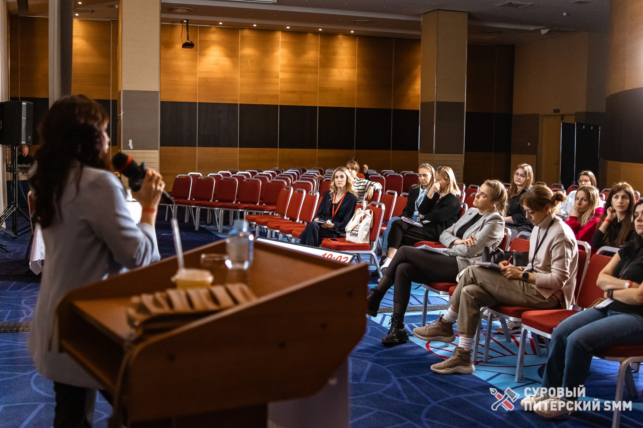 Репортаж конференции «Суровый Питерский SMM». Фотограф в Санкт-Петербурге Ефремова Наталья