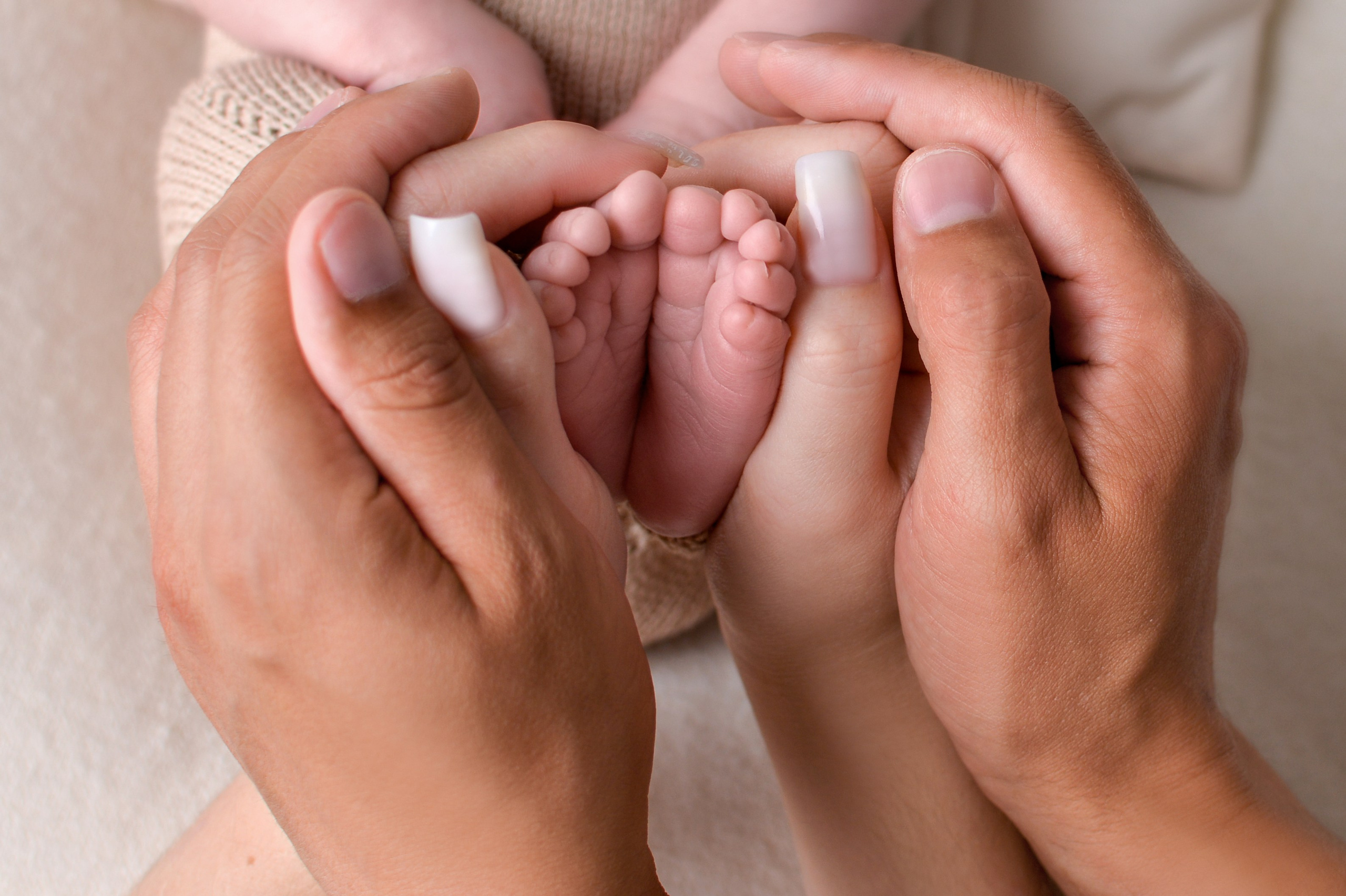 Фотосъёмка младенца в Краснодаре. Фотограф новорожденных Краснодар Малышенко Надежда