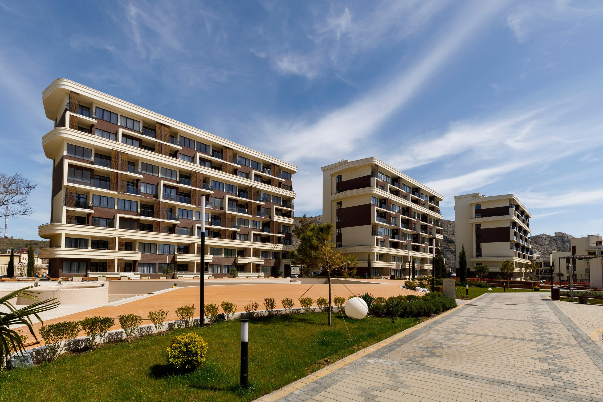 Судак. Апартаменты для суточной аренды. Atlas Apart-Hotel & SPA. Интерьерный фотограф Симонян Сергей в Крыму