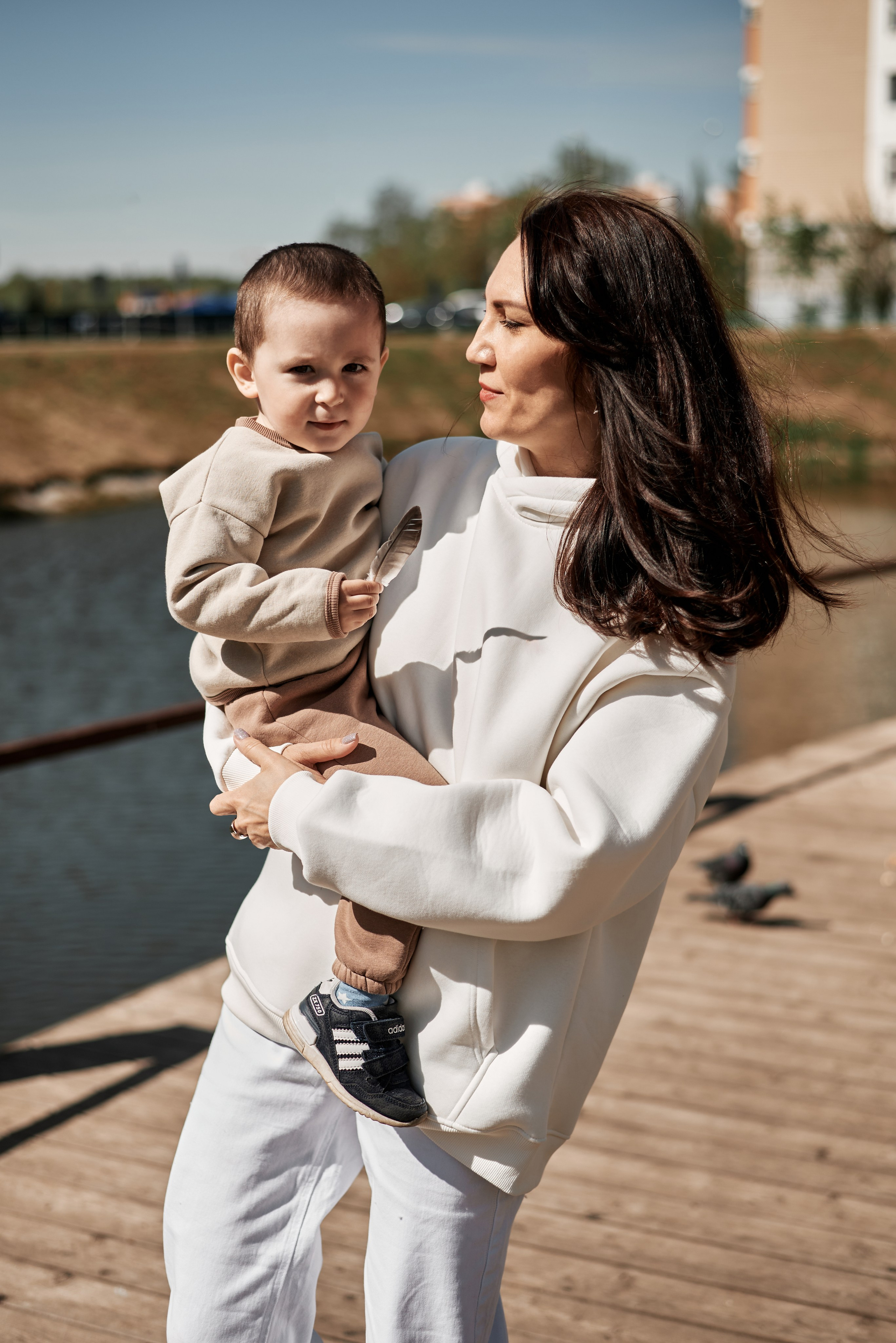 Фотопрогулка Луизы и Максима. Семейный фотограф в Железнодорожном Масаева Елена