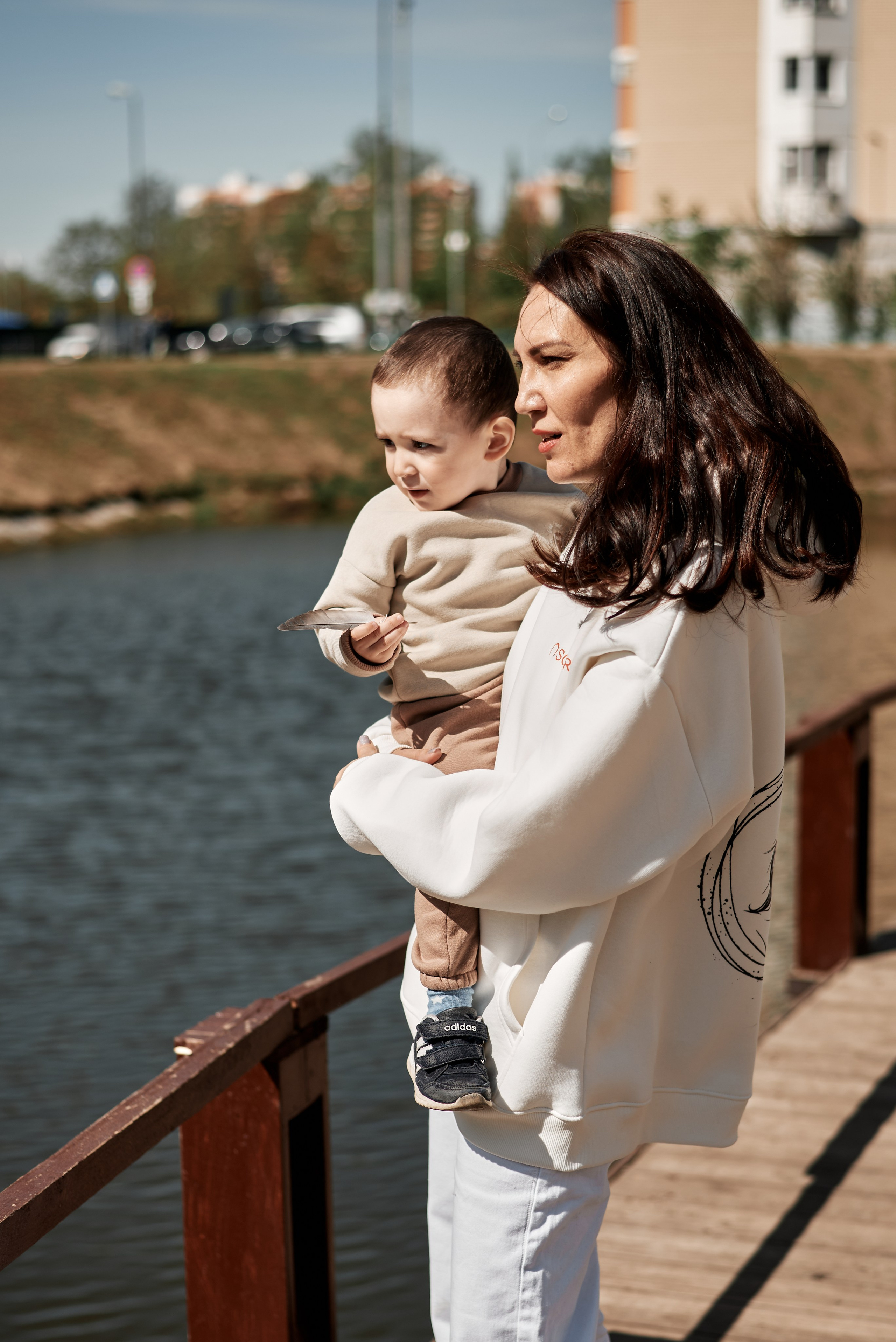 Фотопрогулка Луизы и Максима. Семейный фотограф в Железнодорожном Масаева Елена
