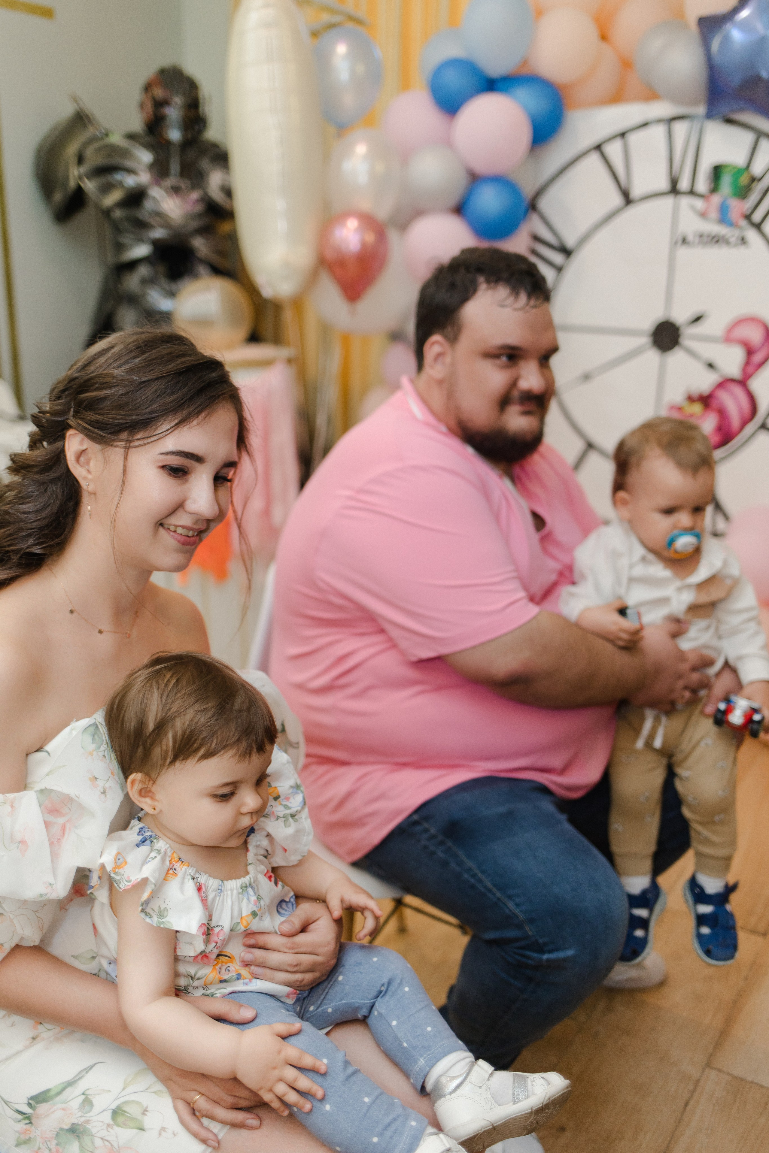 День рождения 1 год. Семейный и детский фотограф в Москве Кузьмина Мария