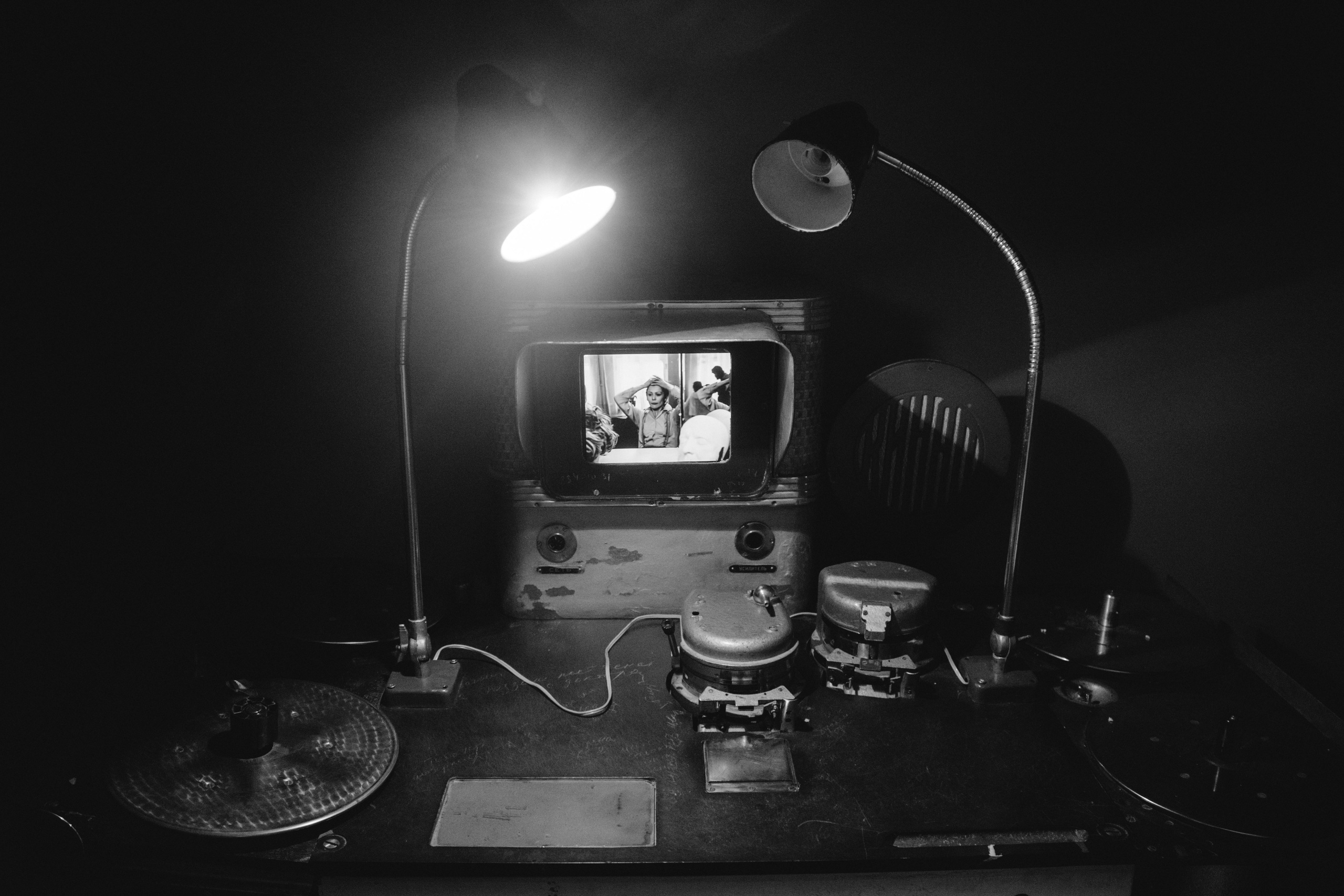 Проекционный зал Ленфильма. Юля Мурашова портретный и документальный фотограф