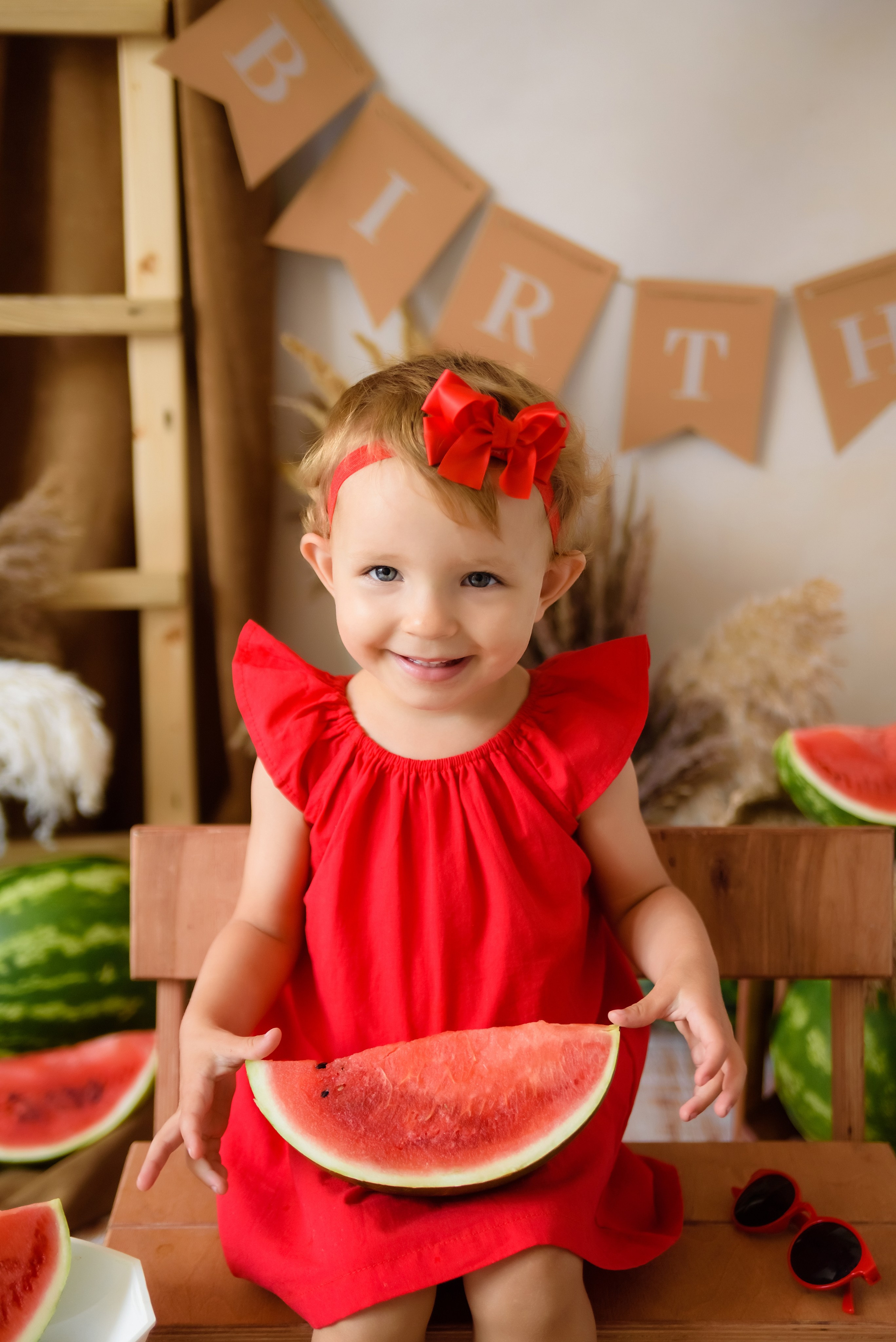 «Арбузики» Ириша 2 годика. Детский Фотограф |Фотограф на годик в Брянске Ирина Романова