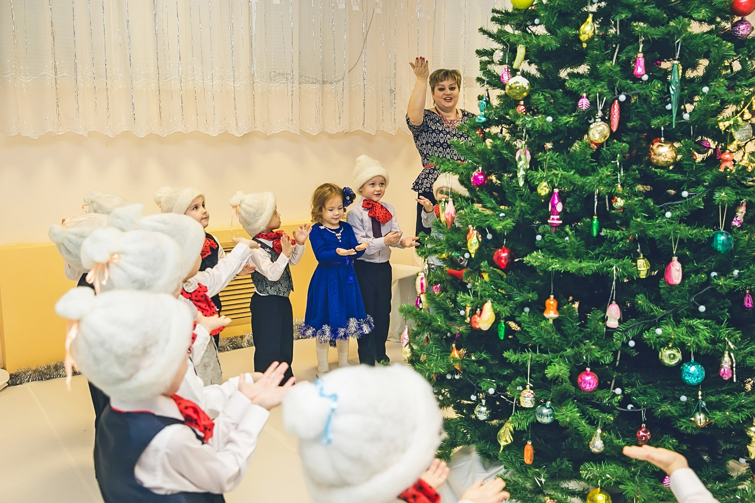 Новый год в саду. Семейный и детский фотограф в Нижнем Новгороде