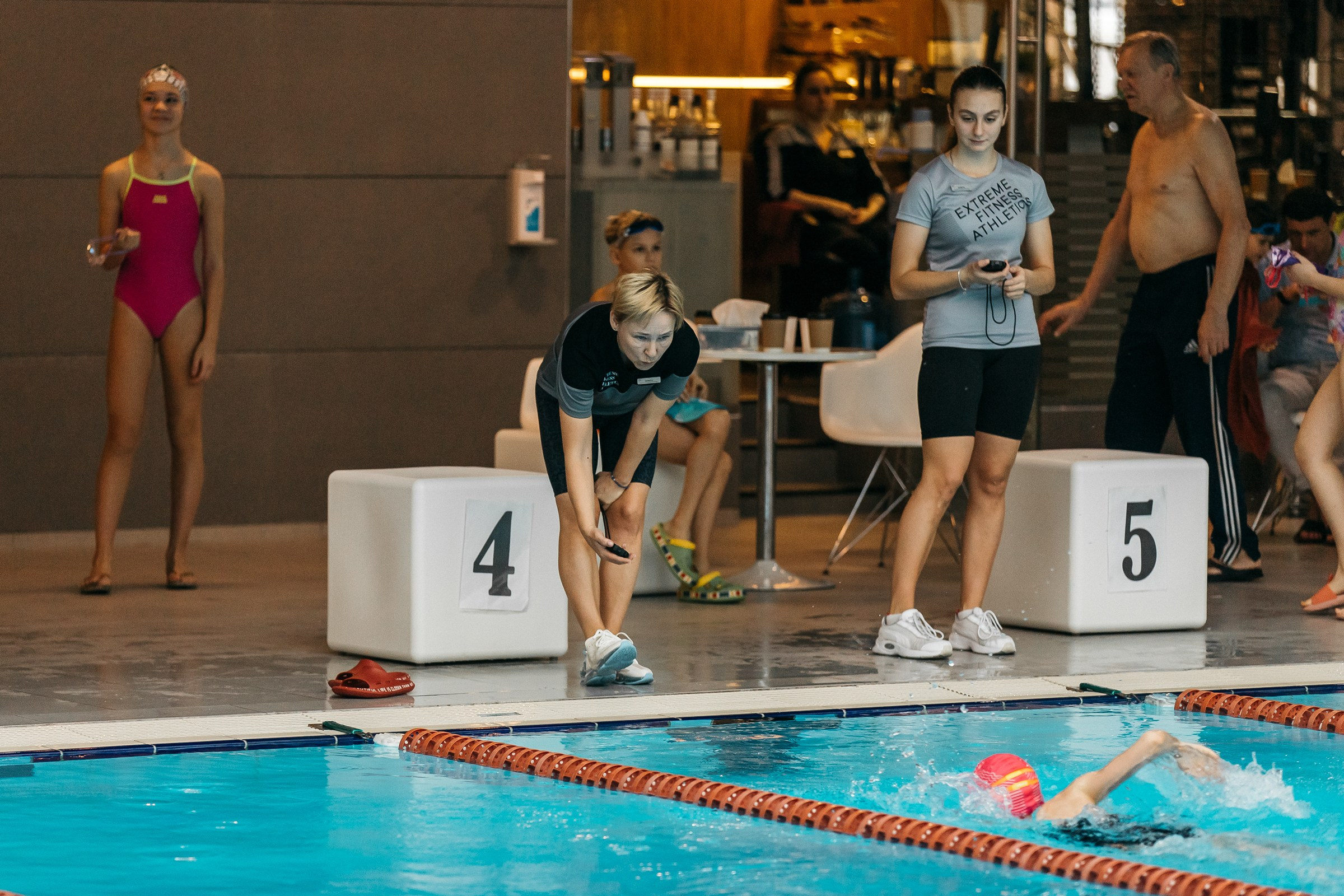 Соревнования по плаванию (зима)