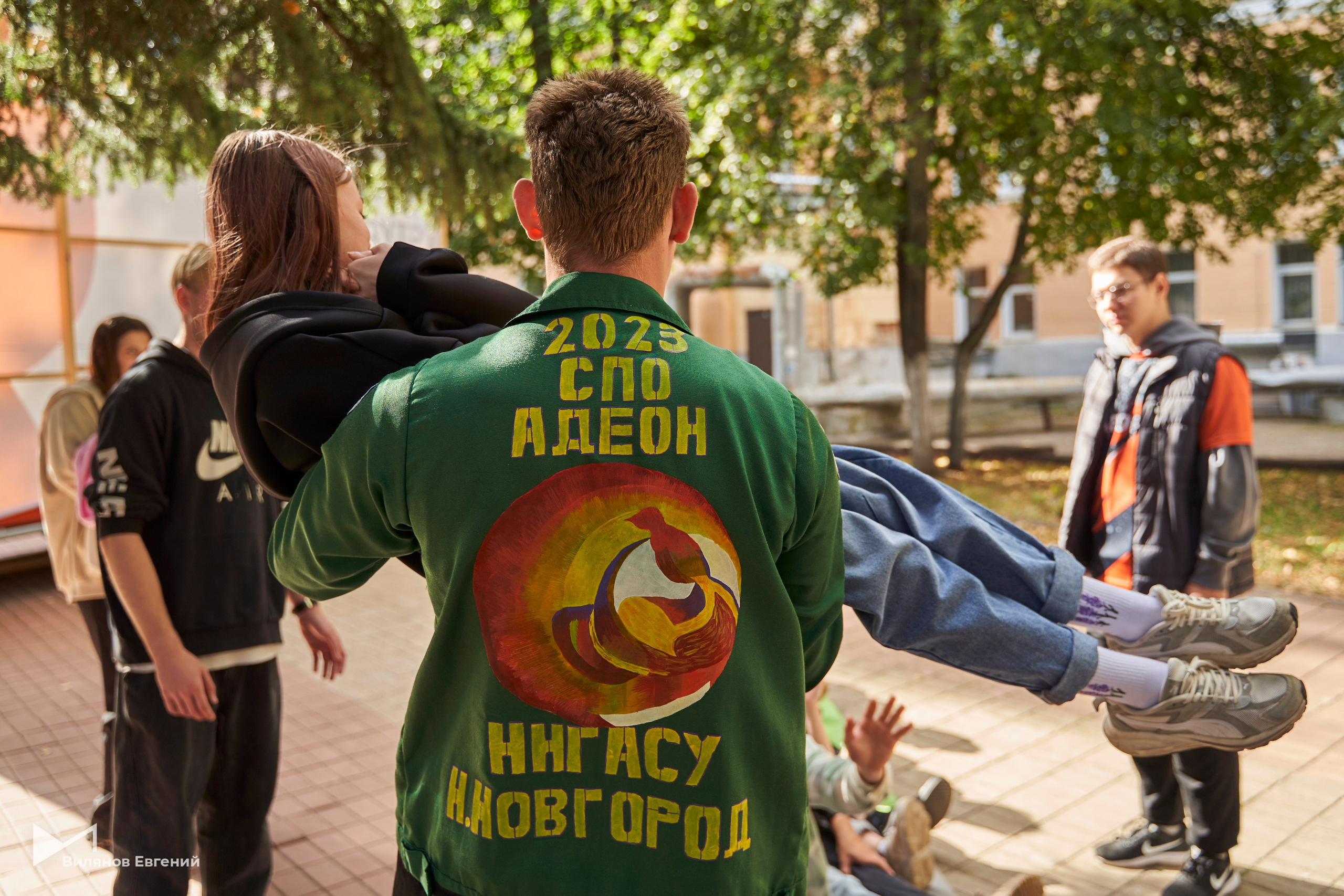 Мероприятие «Веревка» для первокурсников ННГАСУ. Репортажный фотограф Вилянов Евгений. Нижний Новгород