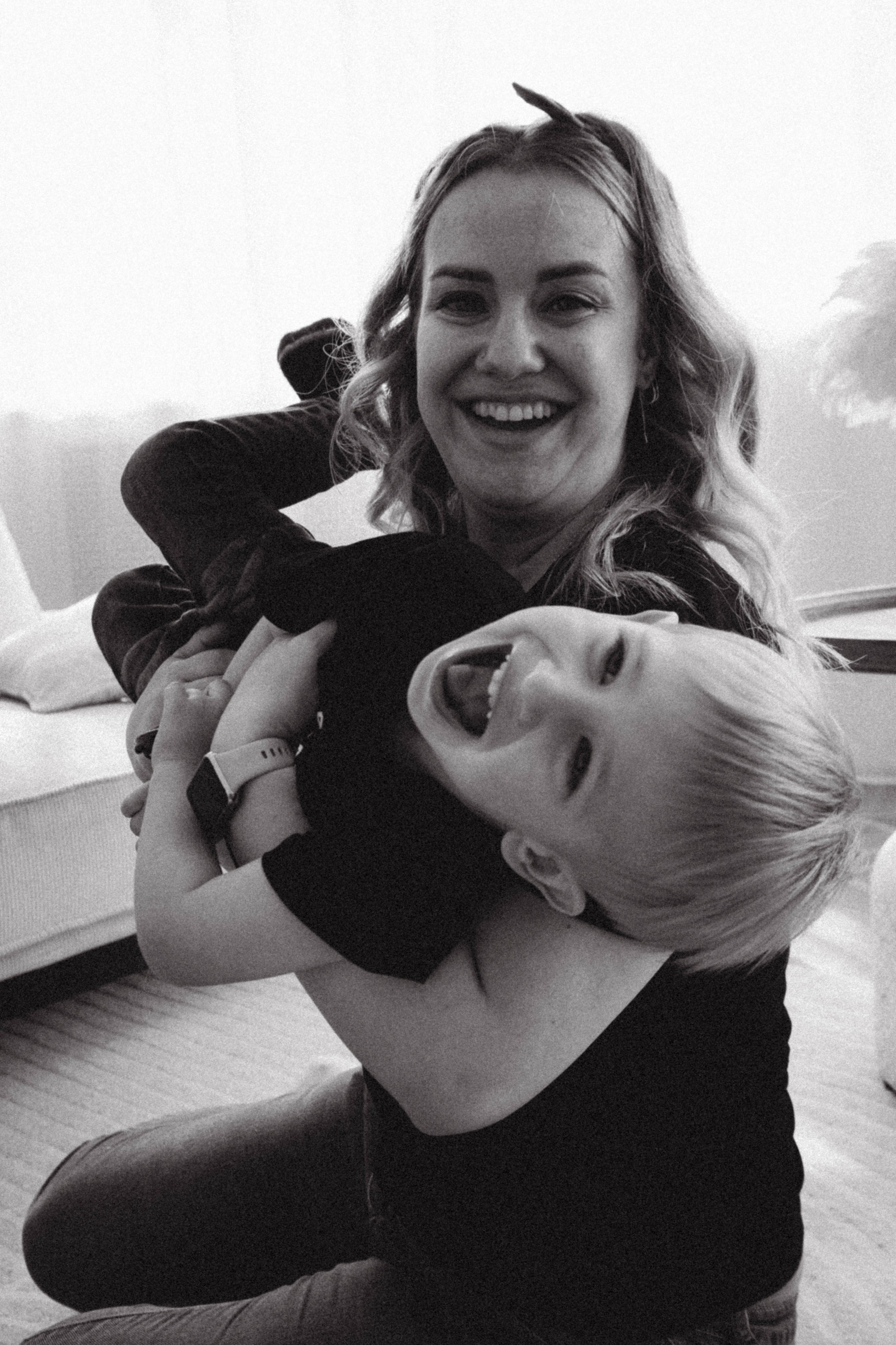 Даша и Артур с детками