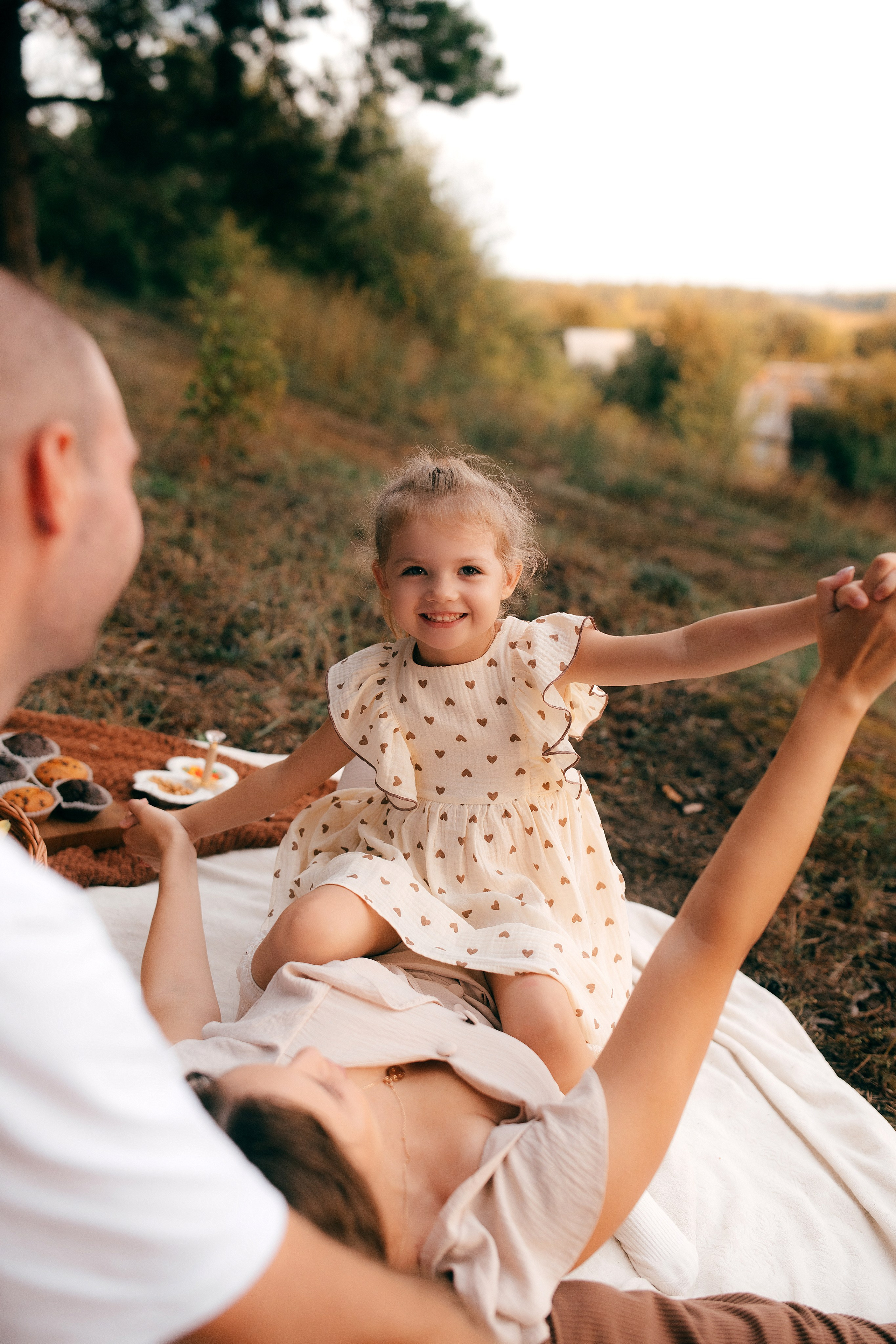 Семейная история в лесу. Фотограф Юлия Стрыгина