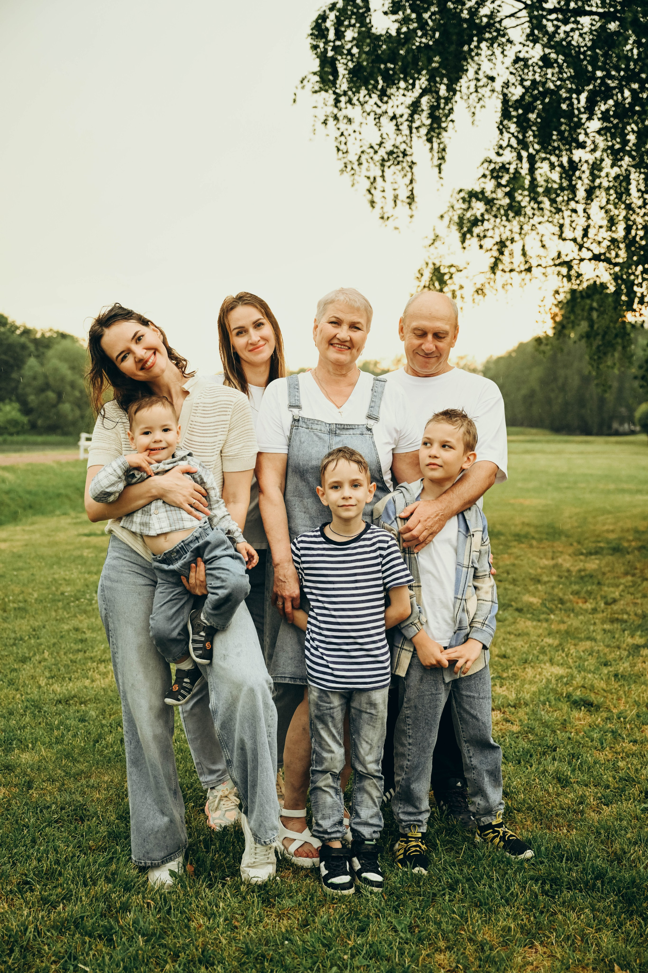 Большая семья в Кусково. Семейный фотограф в Москве Люберцах Ирина Вронская