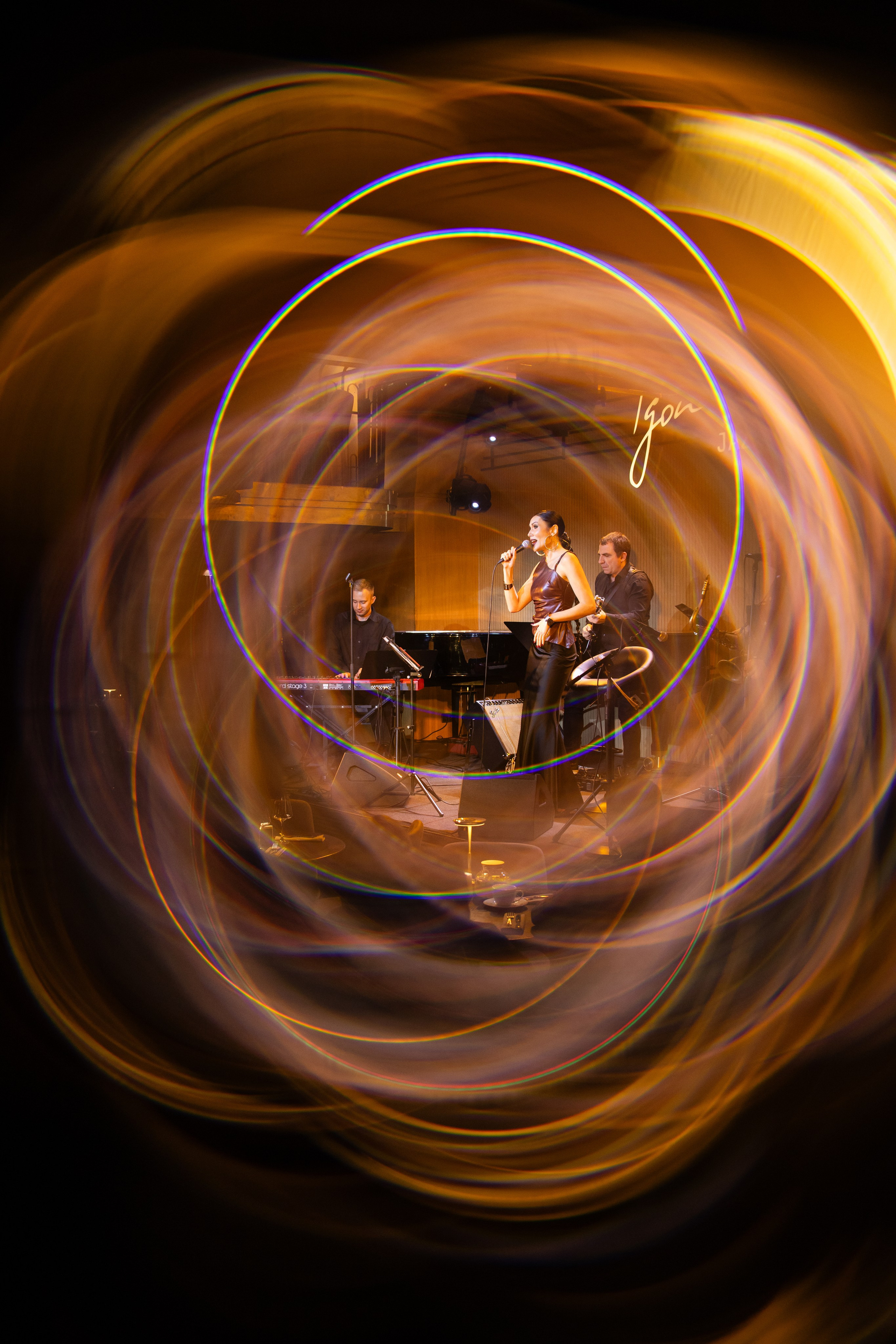 Jazz. Happiness is in the moments