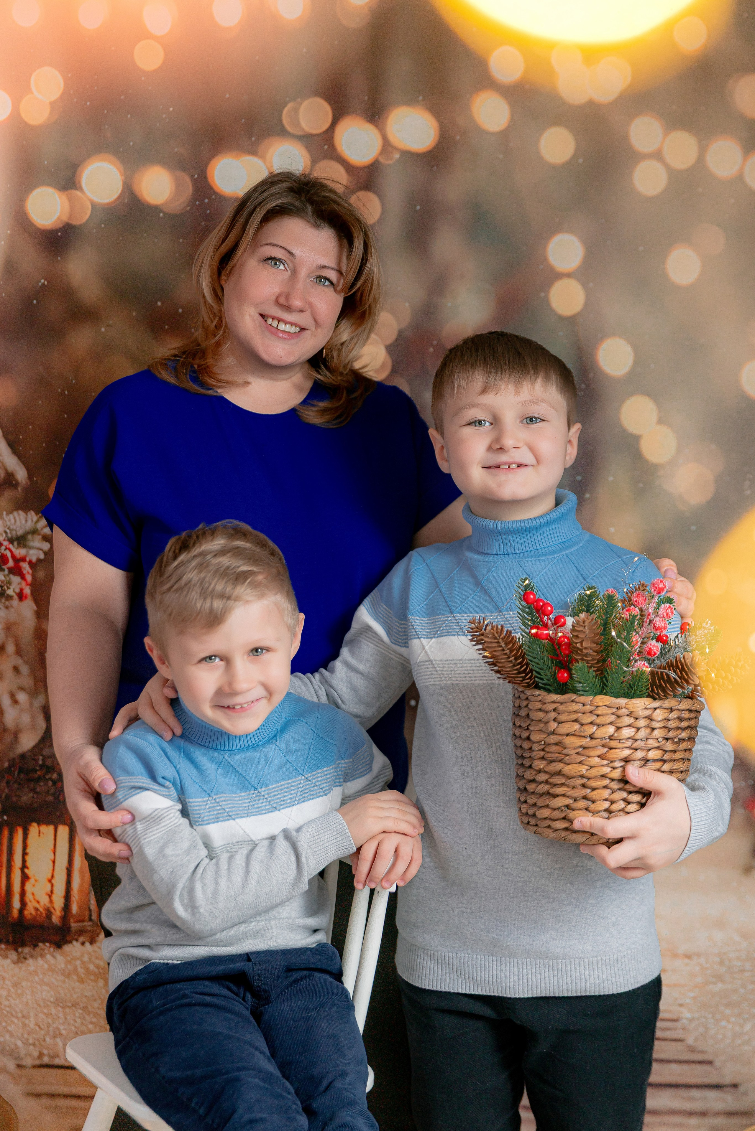 Новогодний фотопроект. Фотограф и режиссер Московко Екатерина