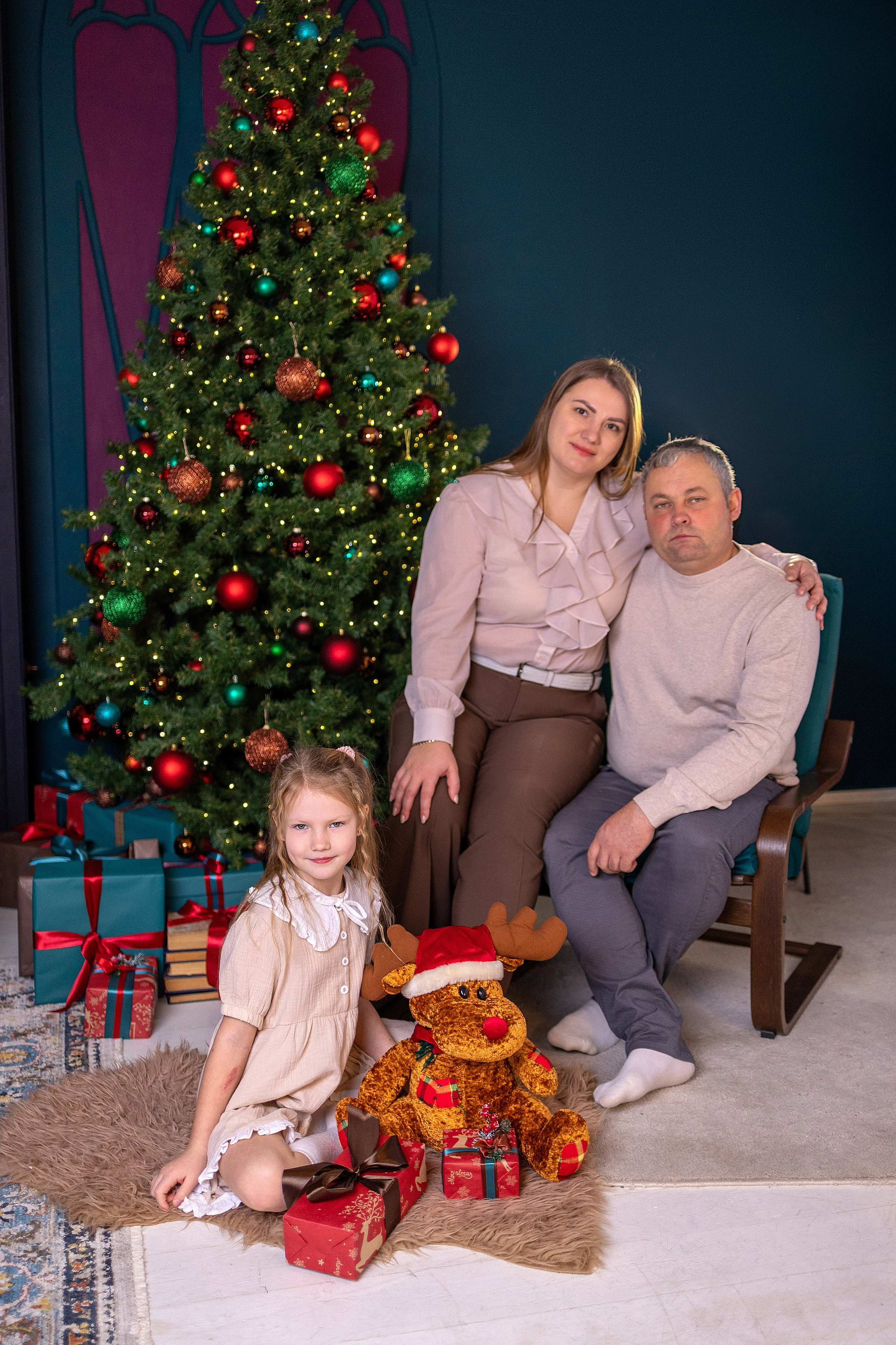 Семейная в студии. Семейный фотограф в Дзержинске Наталья Лаэтина