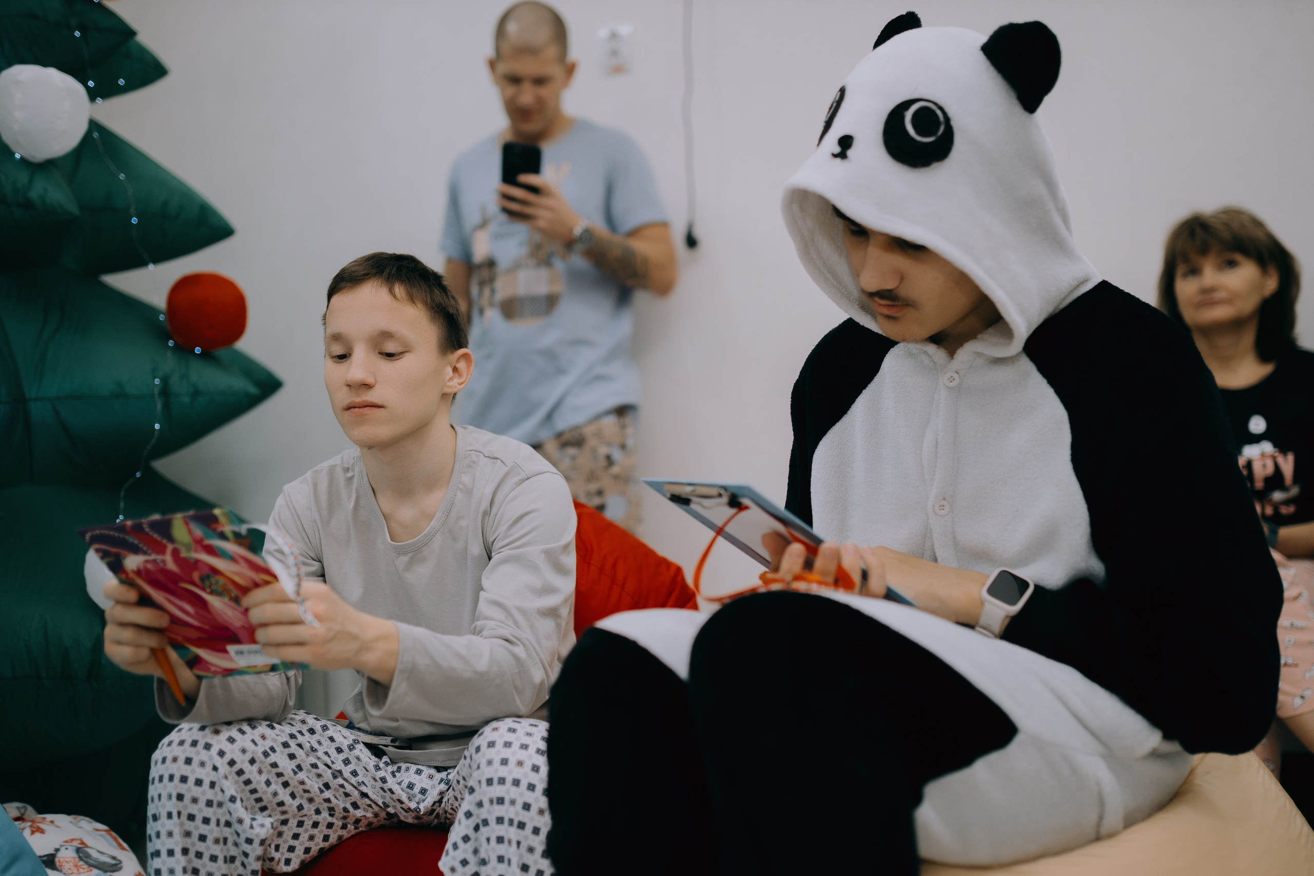 Пижамная вечеринка в школе-интернате № 5 // 27.12.2024. Денис Прохоров Фотограф в г. Магнитогорск