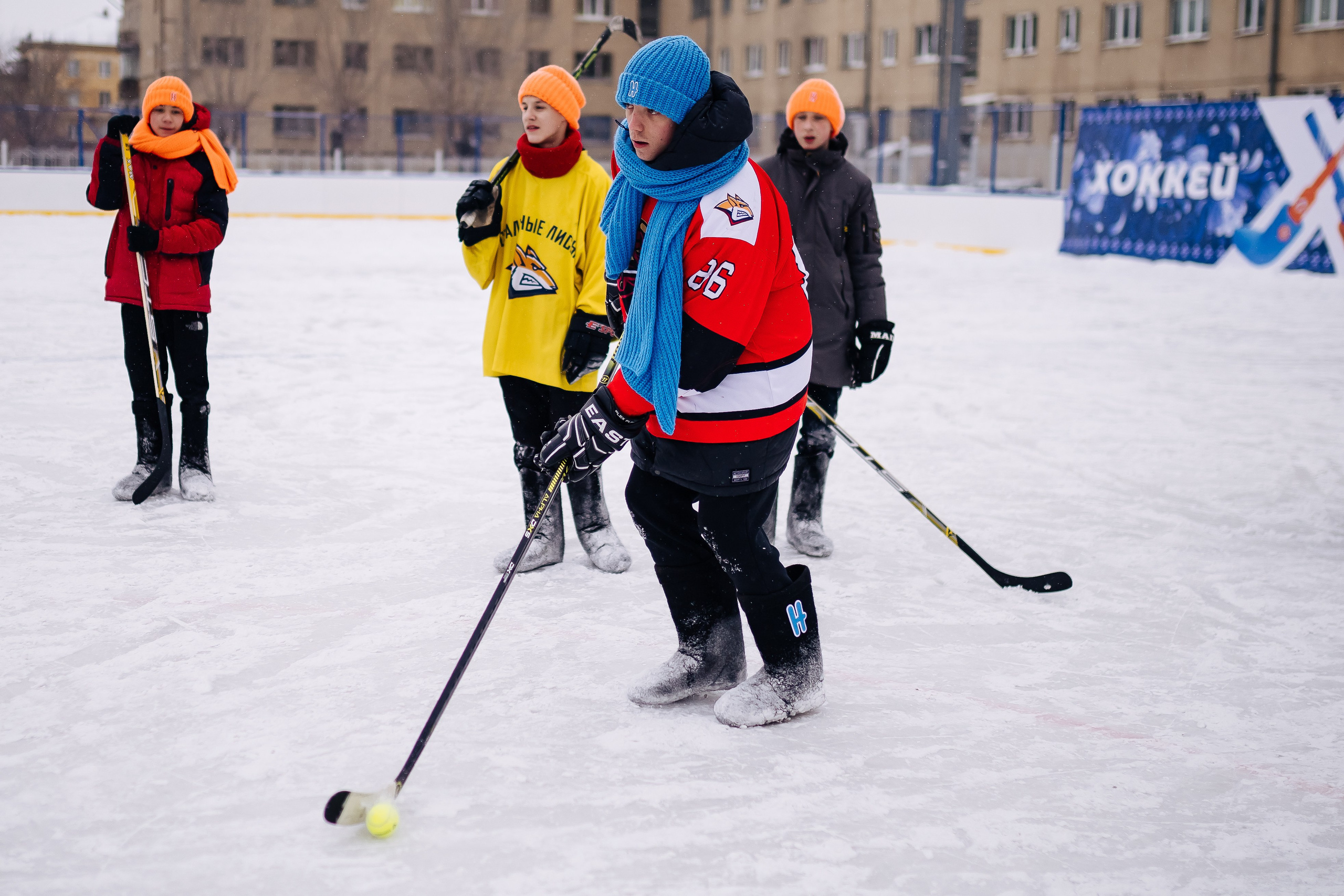 Хоккей на валенках // 22.02.25. Денис Прохоров Фотограф в г. Магнитогорск