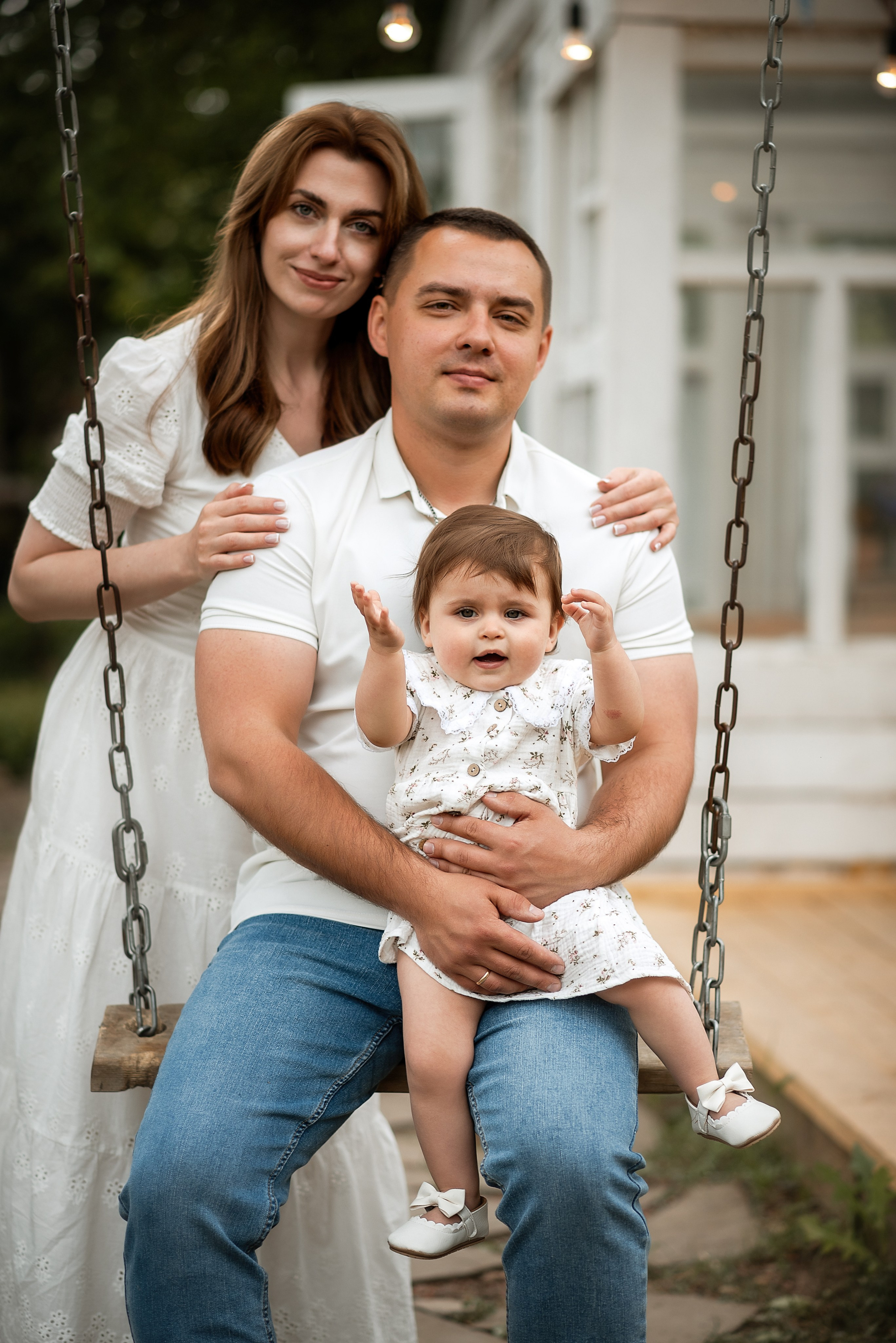 Семейная фотосессия в студии «Сад на пруду». Семейный фотограф в Ростове-на-Дону Татьяна Литвинова
