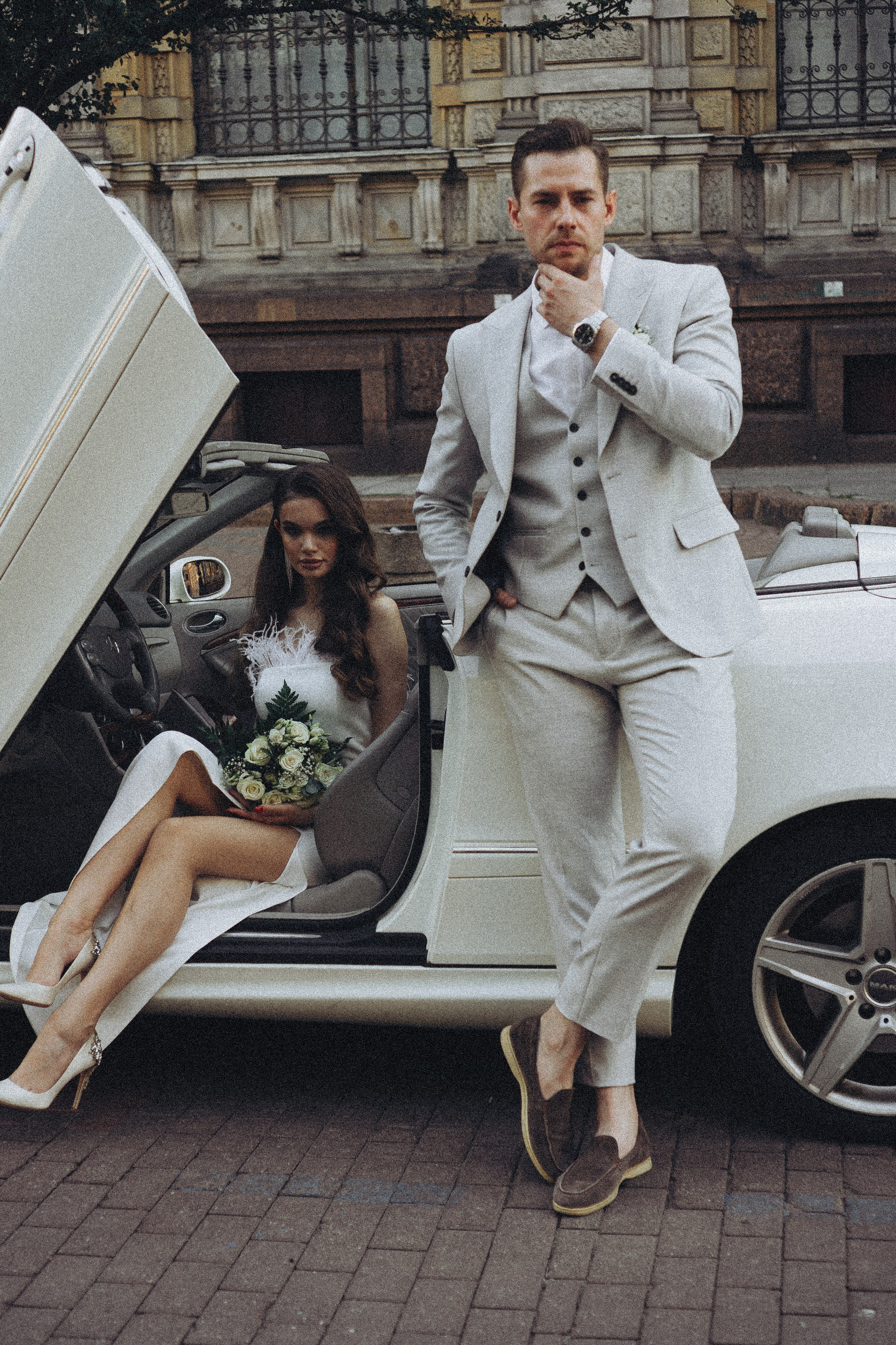 Свадебная сьемка у академии Штиглица. Профессиональный фотограф, Санкт-Петербург — Виктория Богомолова