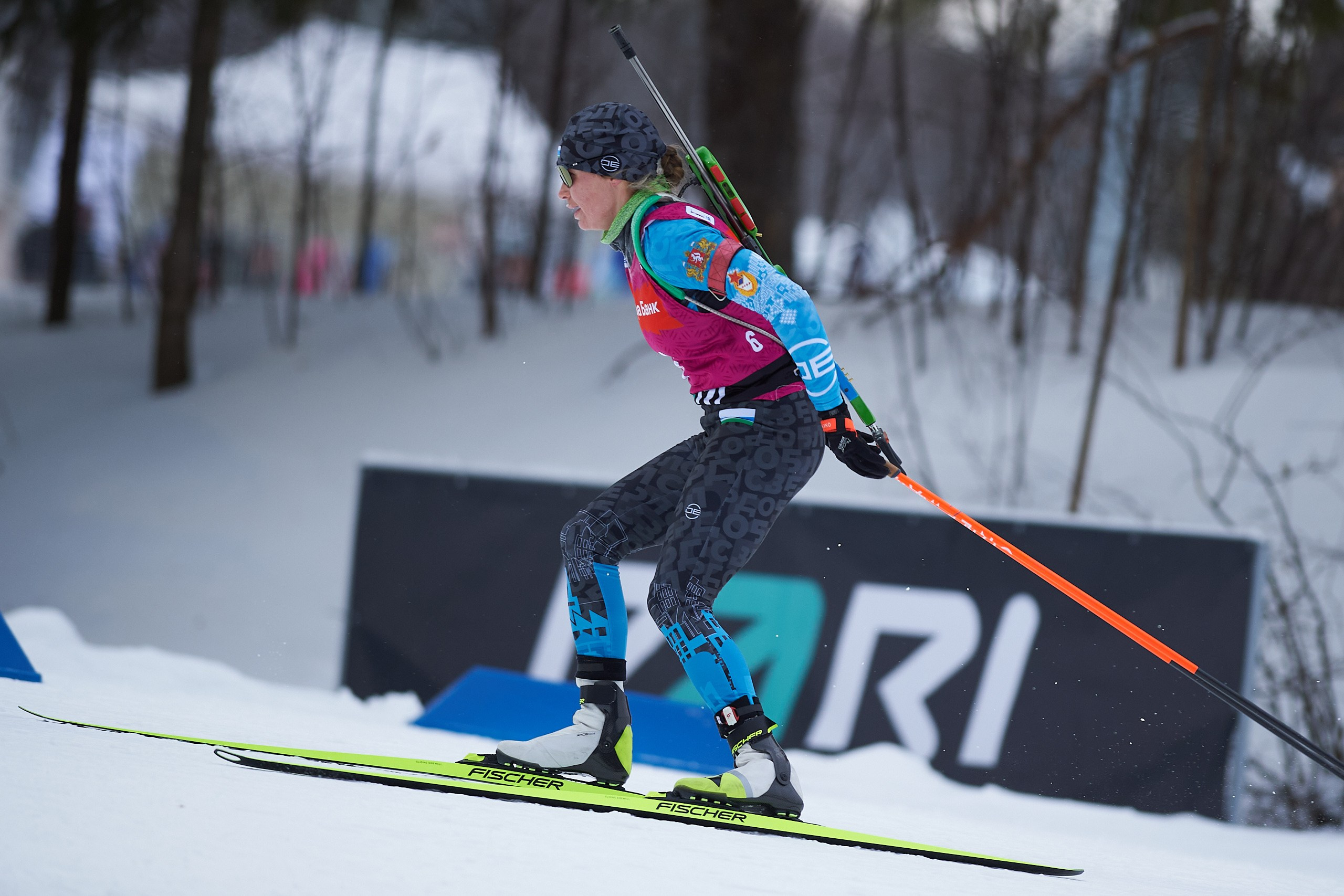 Биатлон. Чемпионат России — 2024/2025, 3-й этап, Ижевск. Ижевская винтовка. Спортивный репортажный фотограф в Ижевске Сергей Мерзляков