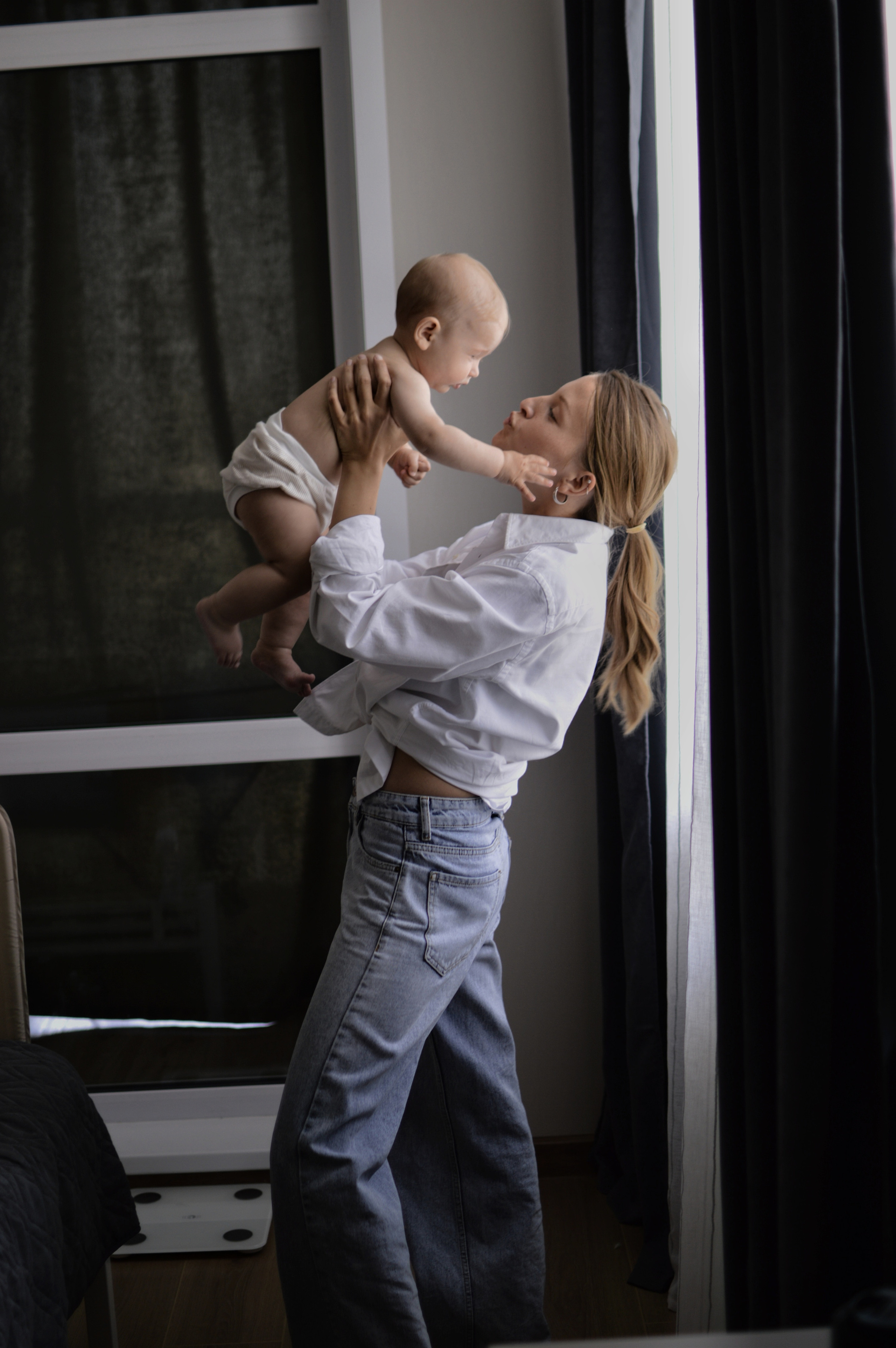 Домашняя съёмка. Семейный, детский, солнечный фотограф в городе Перми Калина Анна