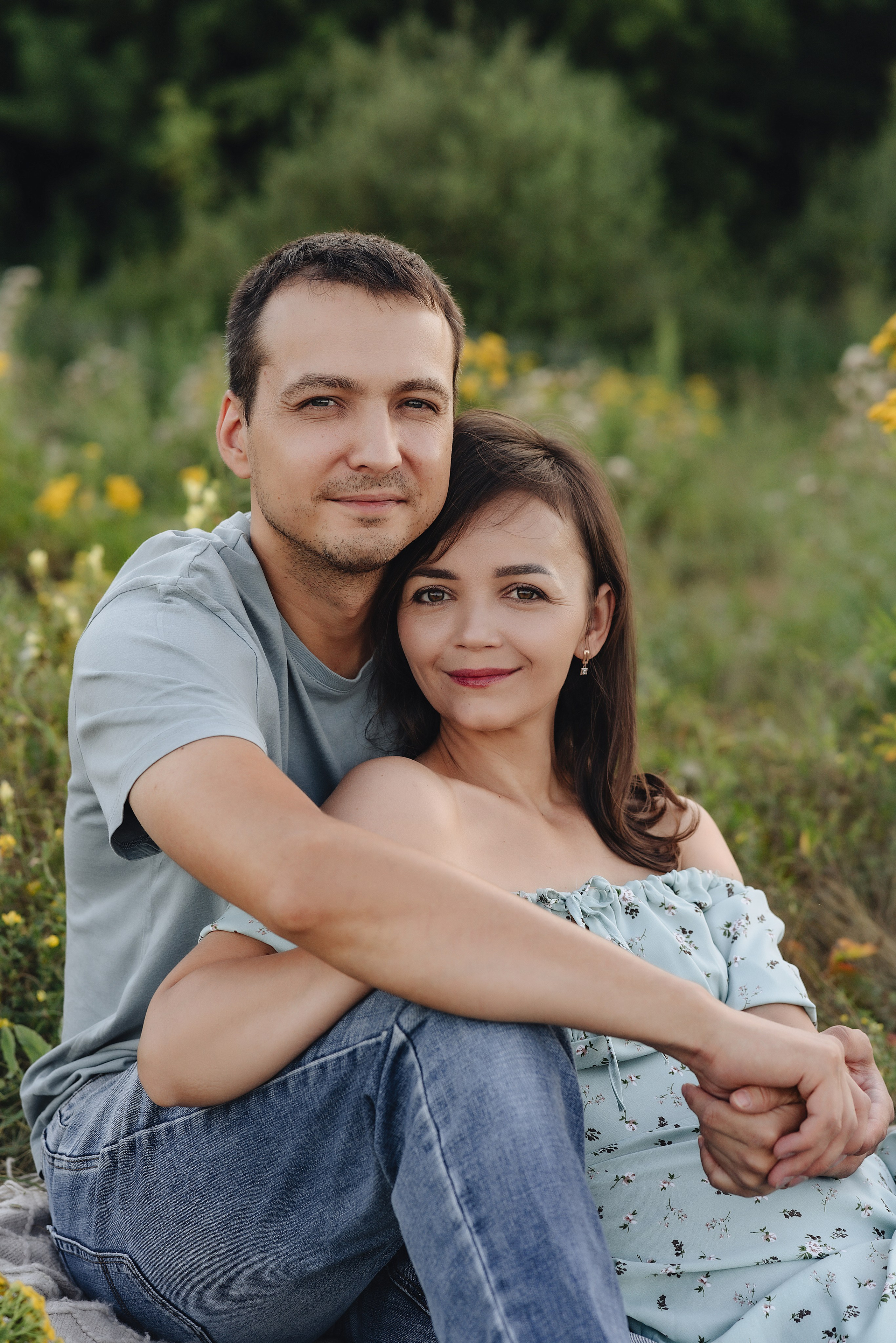 Семейная съемка на закате. Фотограф Карина Шмулёва. Воронеж и область