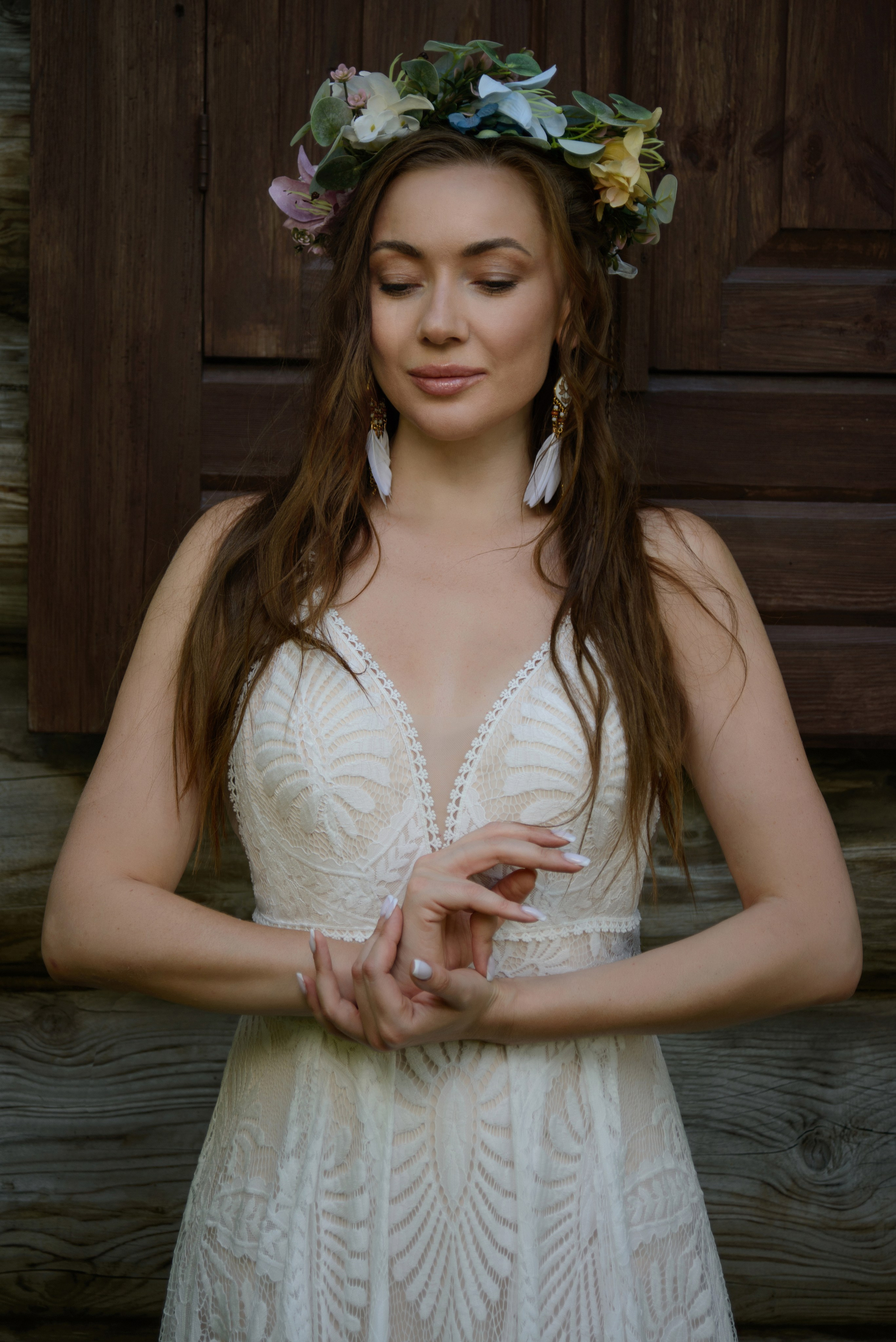 Фотосессия в свадебных платьях в стиле бохо. Фотограф Москва: тематическая фотосессия с подбором образа