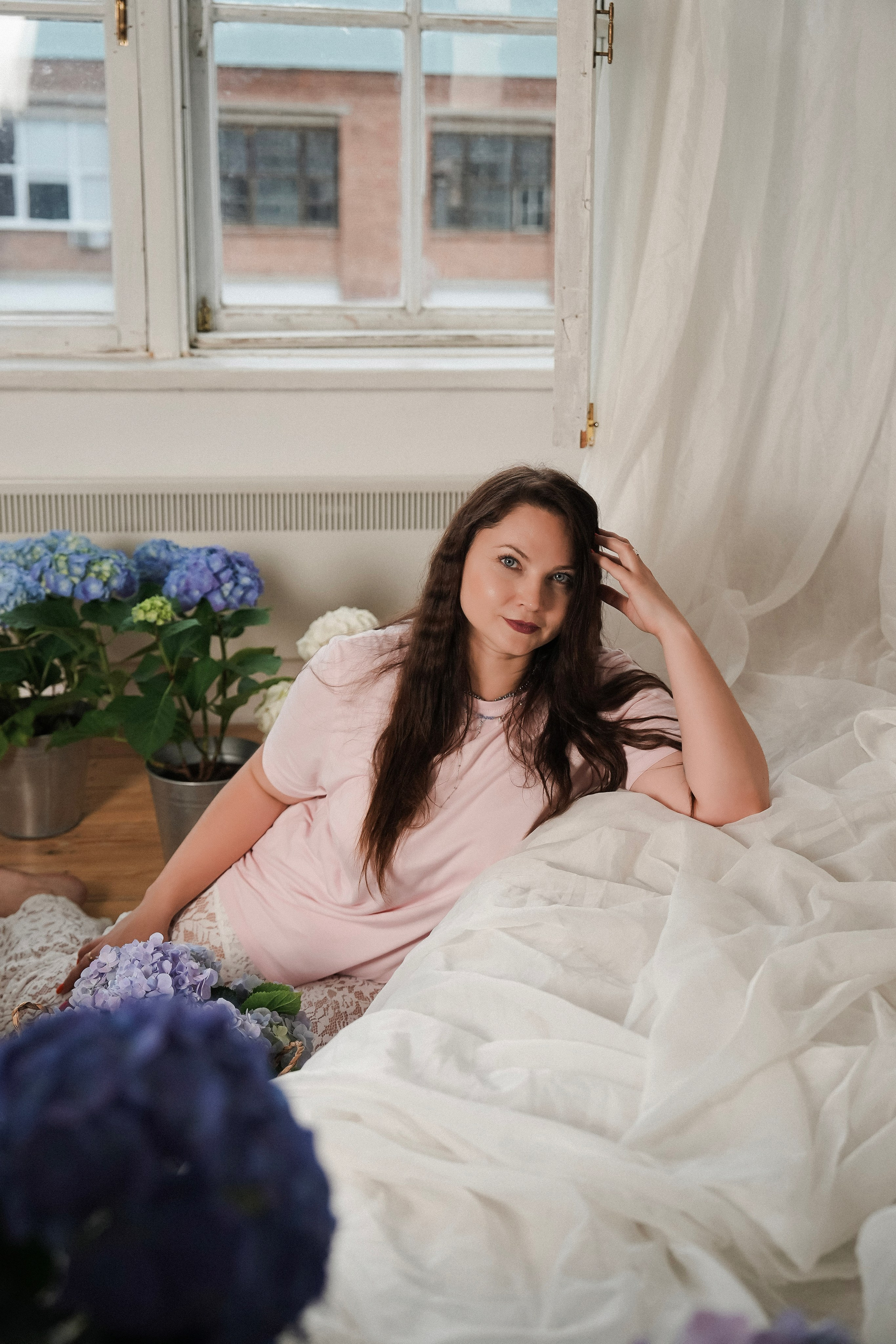 Фотодень в гортензиях. Фотограф с психологическим образованием