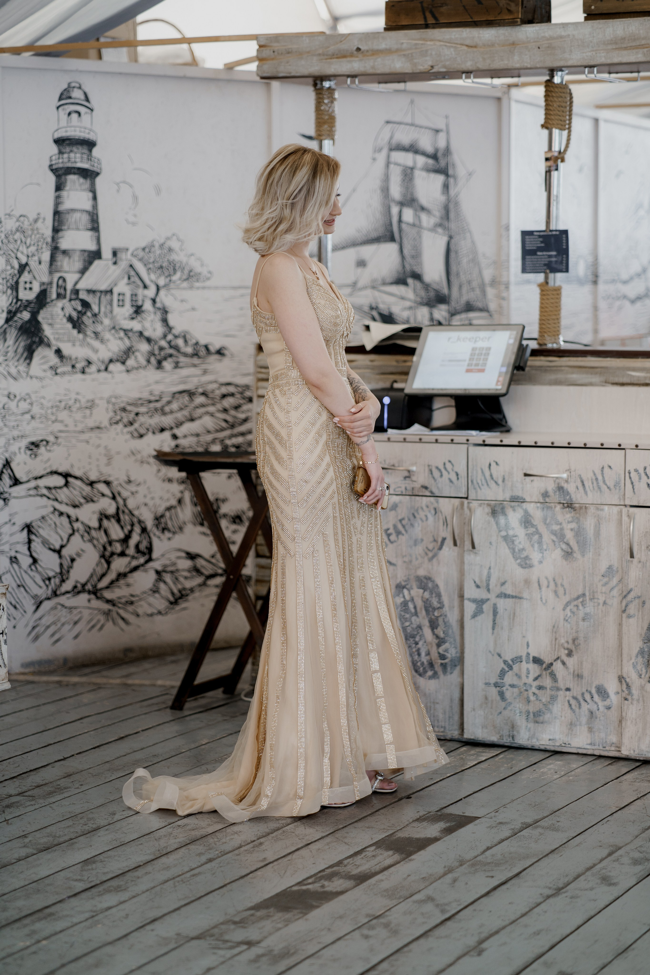 Выездная регистрация свадьбы в ресторане River Club Moscow. Свадебный и семейный фотограф в Москве Светлана Зоткина