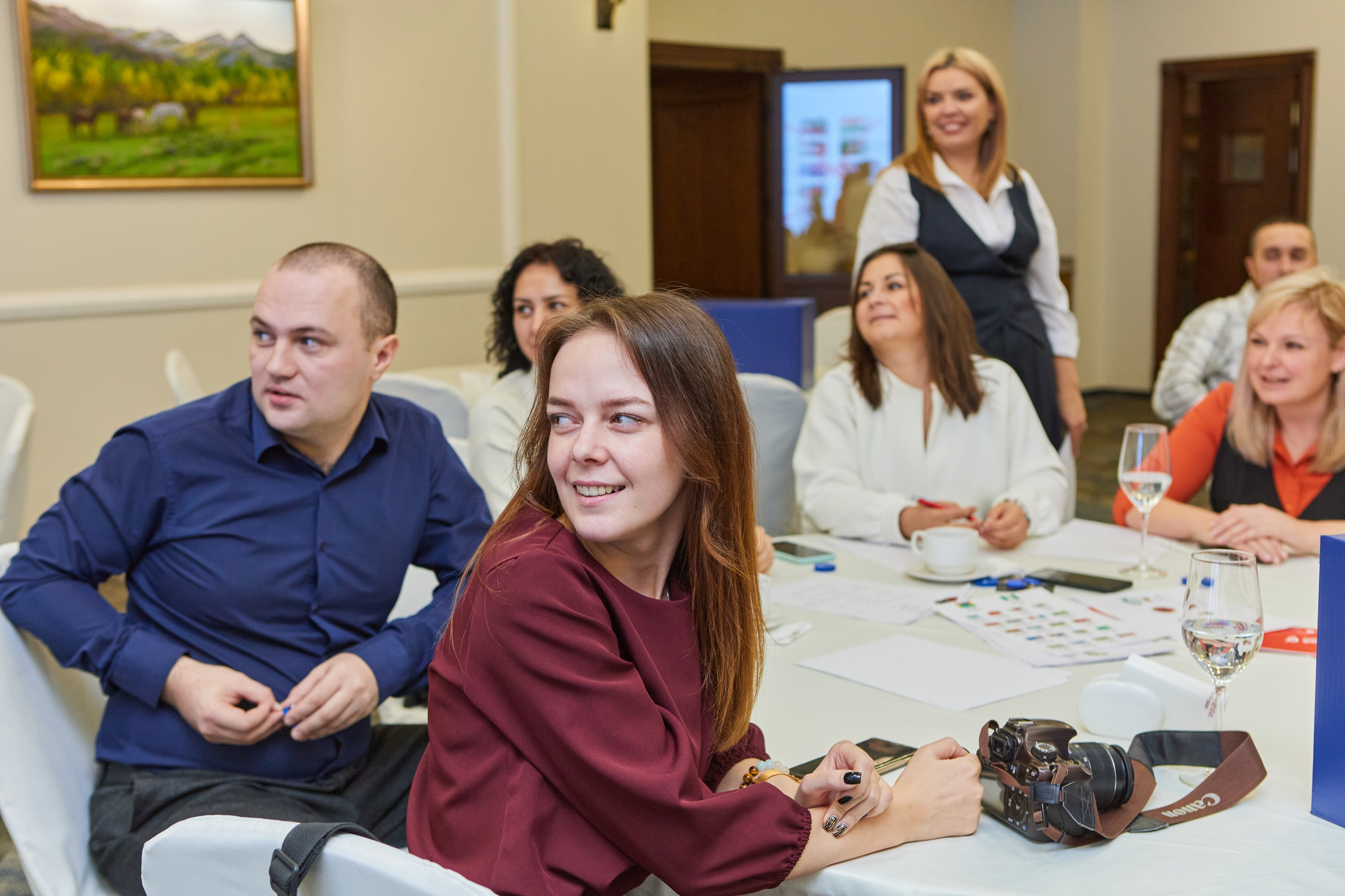 Бизнес-игра «Экспортное казино», центр «Мой Бизнес». Контент-фотограф в Абакане Наталья Нагибина