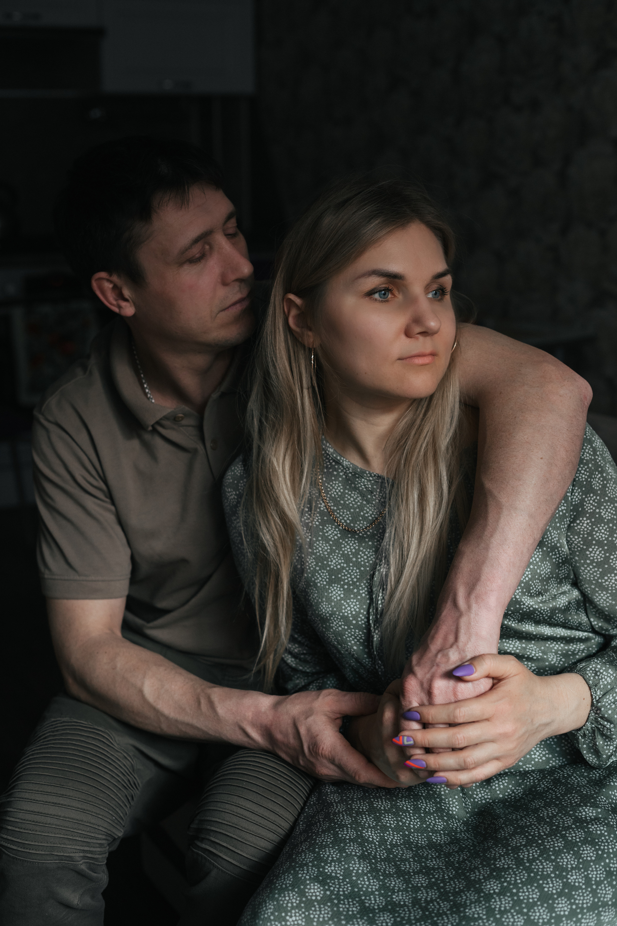 Домашняя съемка. Семейный свадебный интерьерный фотограф Тверь Санкт- Марина Свистунова