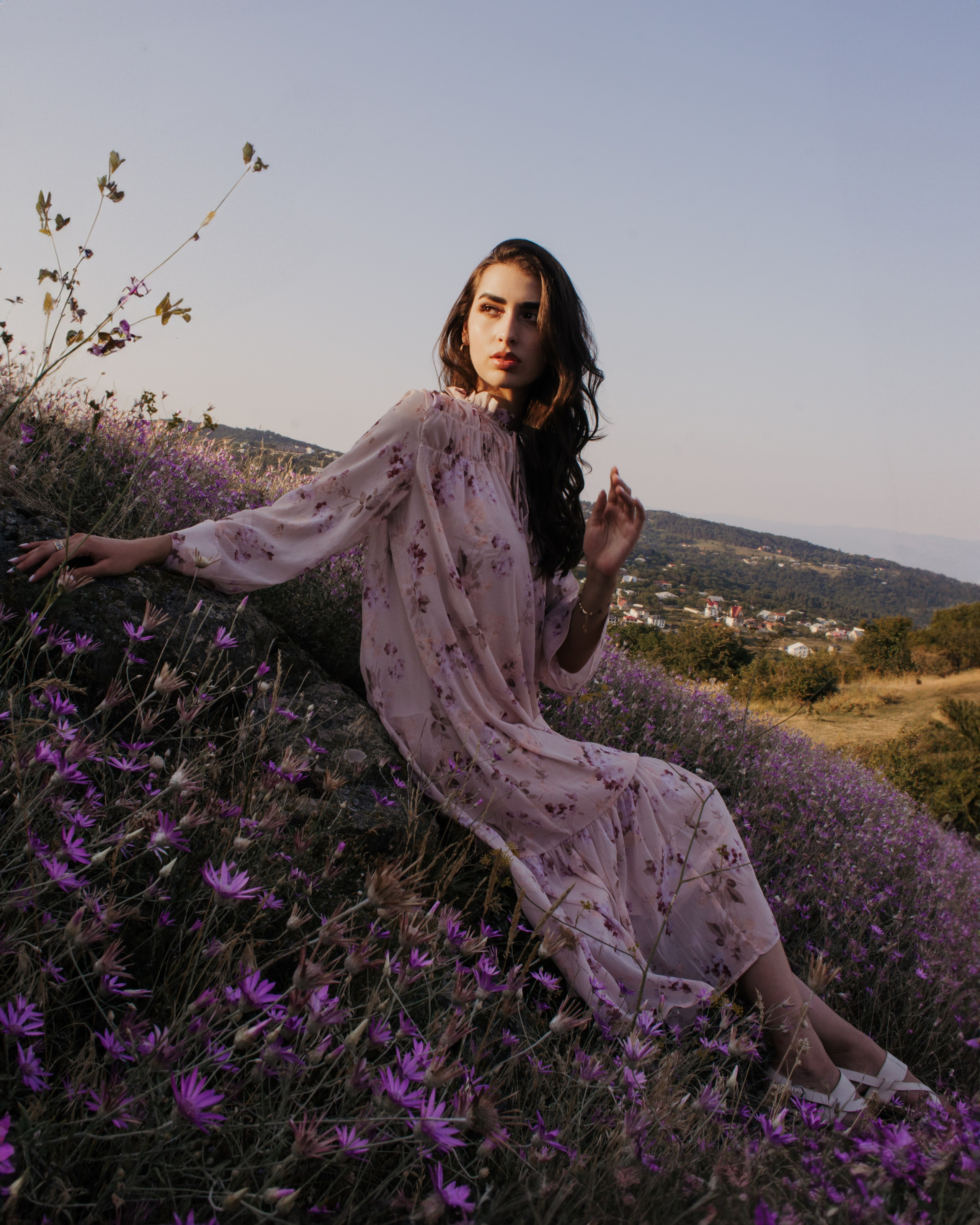 Женская портретная съемка в Коджори. Портретный и свадебный фотограф в Тбилиси • xeniqo