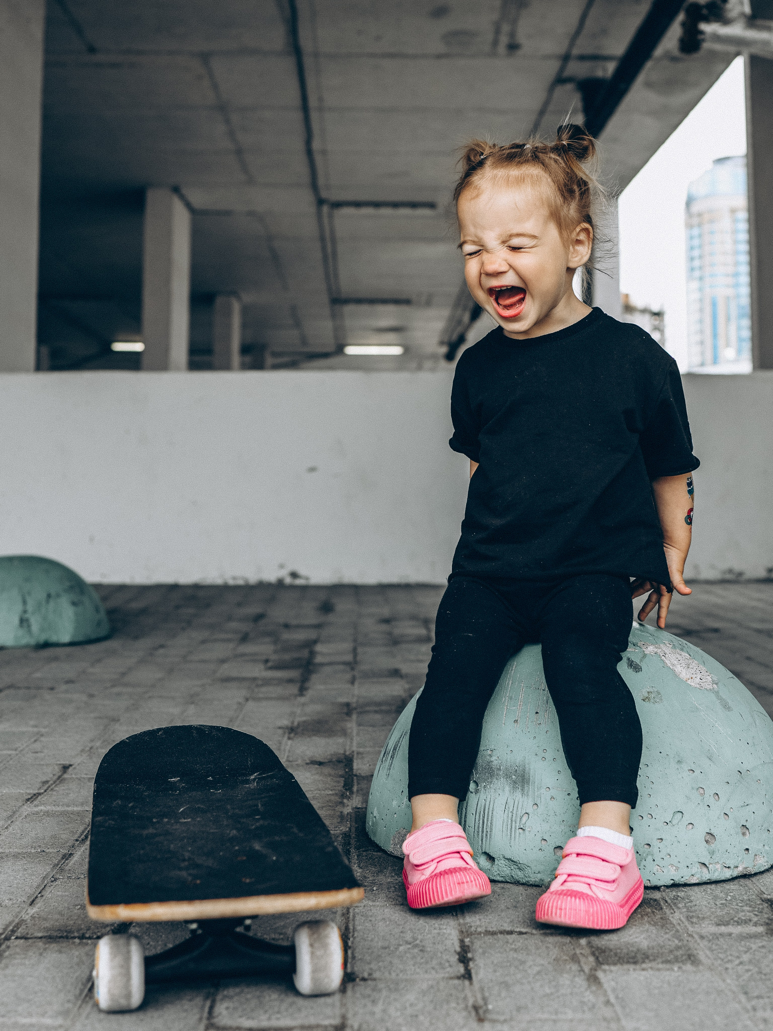 Семейная фотосессия на скейтборде. Семейный и детский фотограф в  г. Екатеринбурге Холодова Юлия