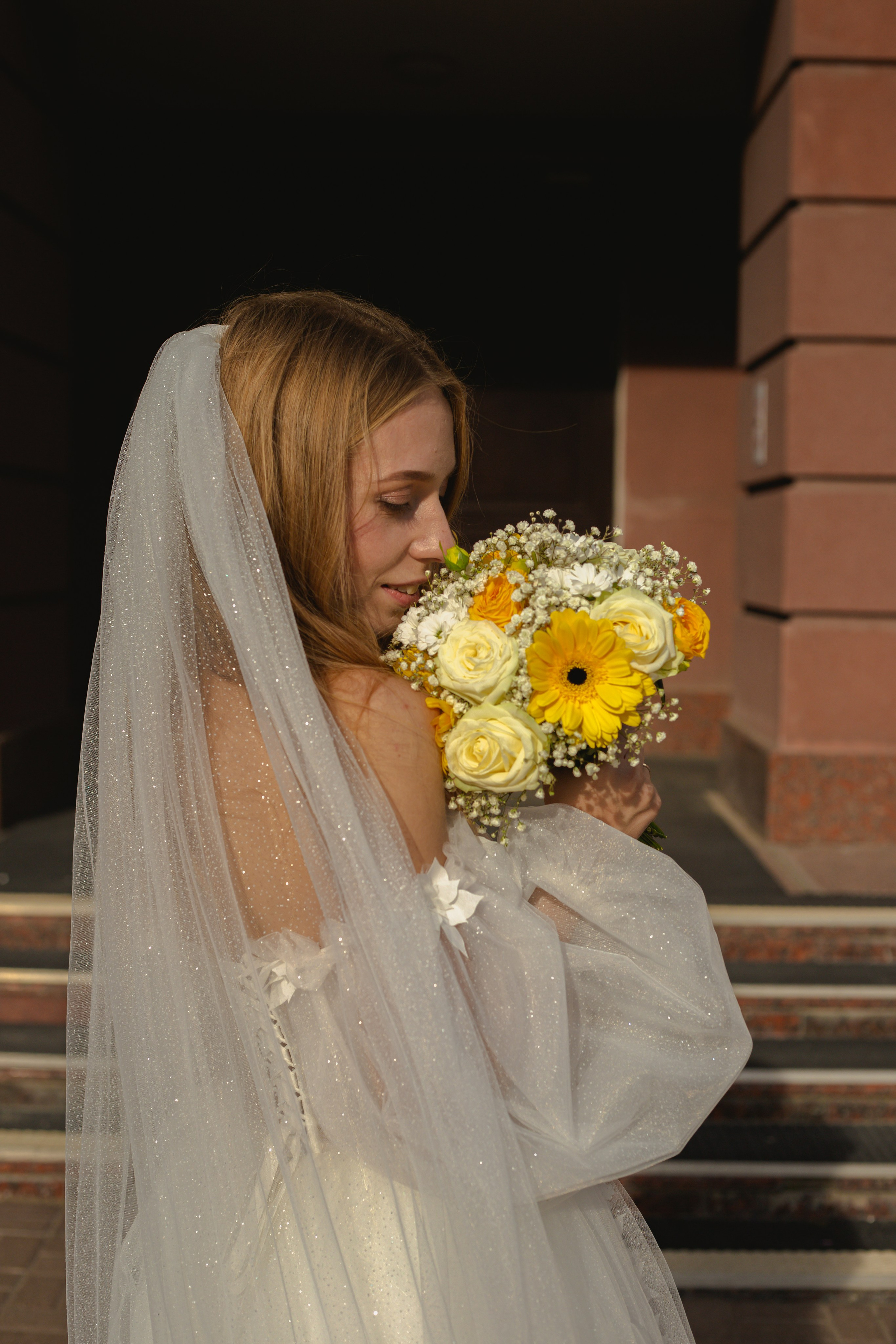 Свадебная прогулка и ЗАГС Кристины и Ильи. Портретный фотограф в Казани Алёна Евсеева