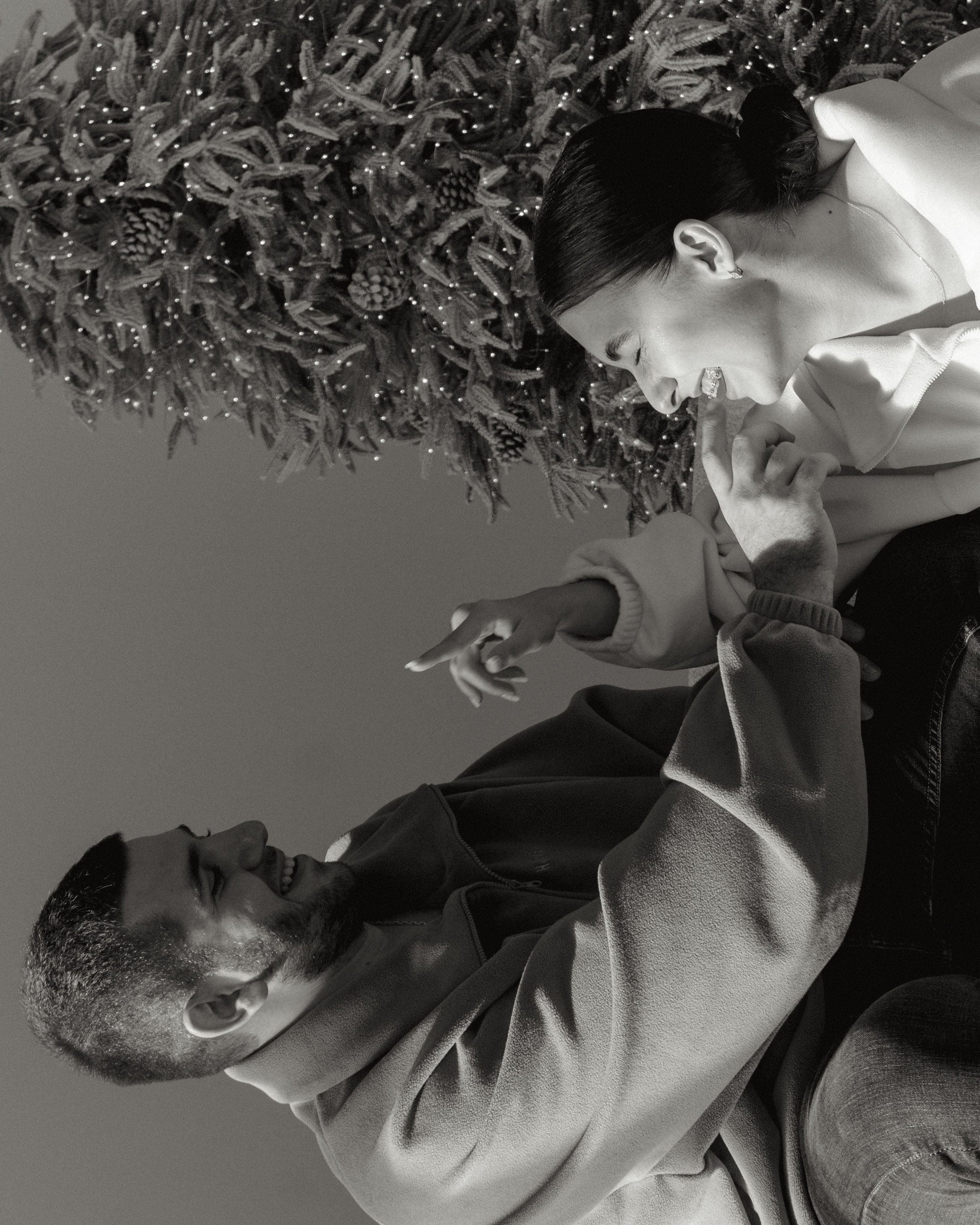 Лав стори новогодняя в студии Modo