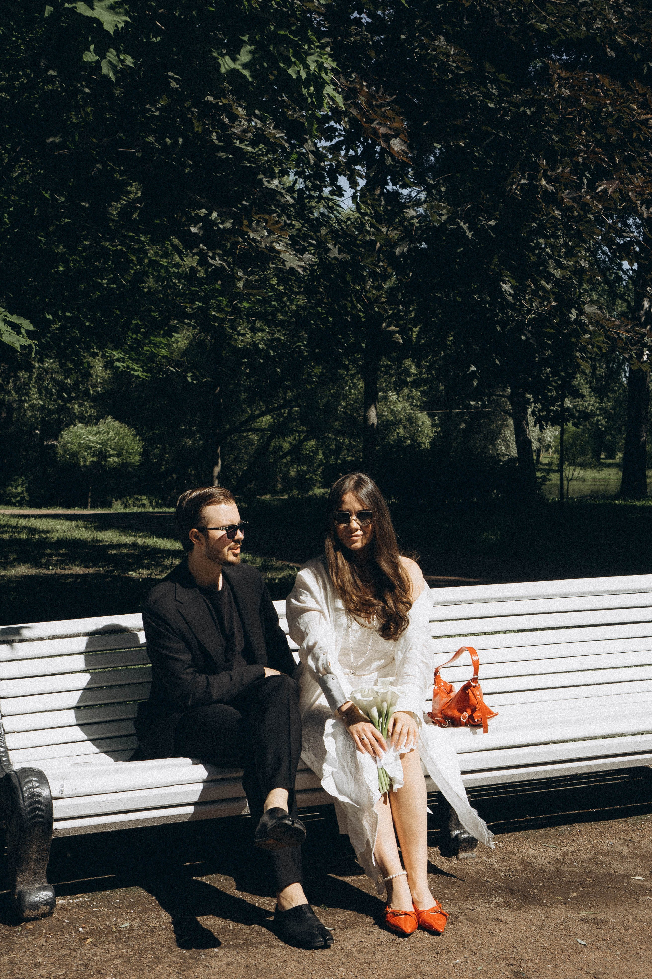 СВАДЕБНАЯ СЬЕМКА В ПАРКЕ ПОБЕДЫ И ПРОГУЛКА ПО МОСКОВСКОМУ ПРОСПЕКТУ. Профессиональный фотограф, Санкт-Петербург — Виктория Богомолова