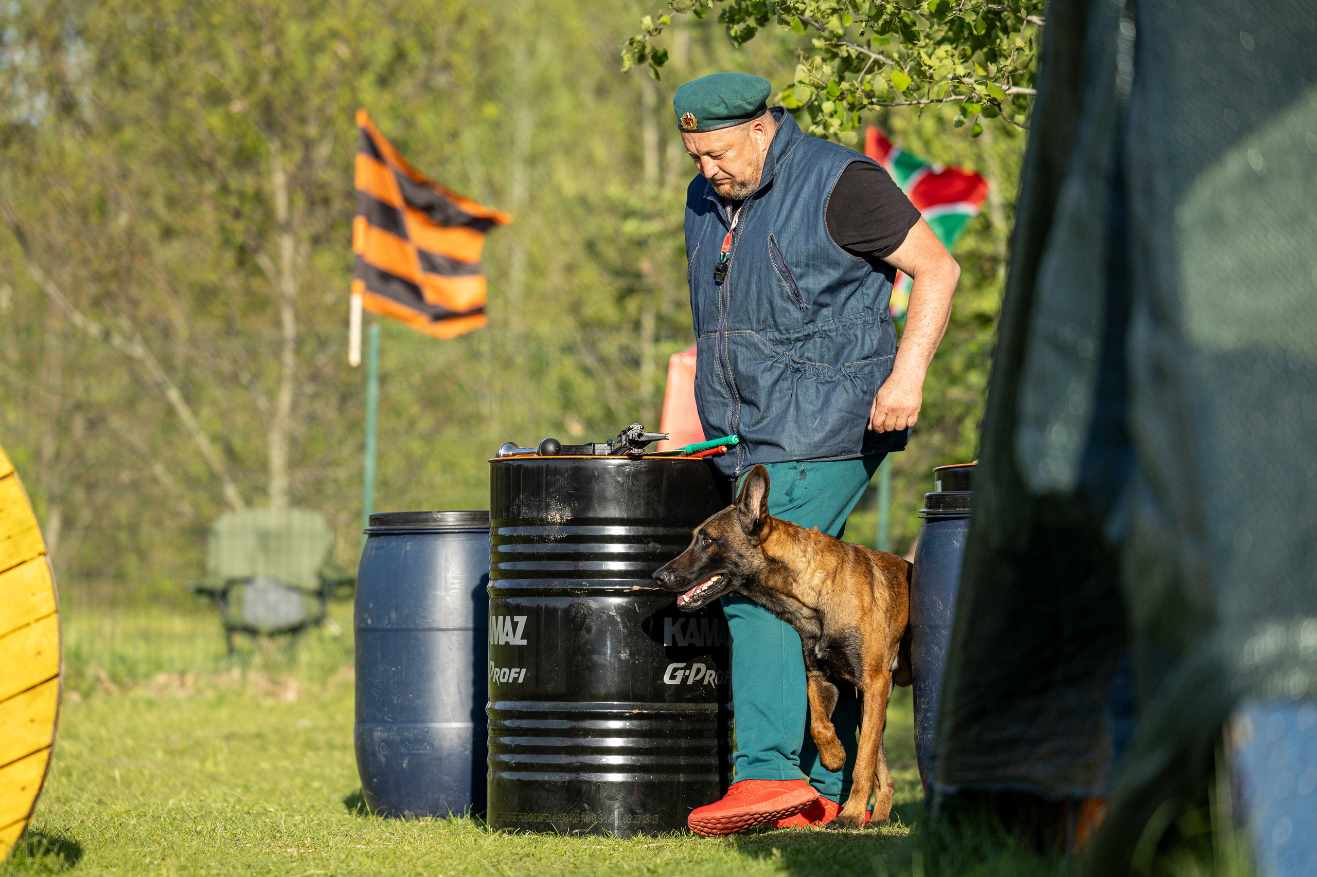 Испытания по мондьорингу в Нижнем Новгороде. Фотограф-анималист Анна Маринич